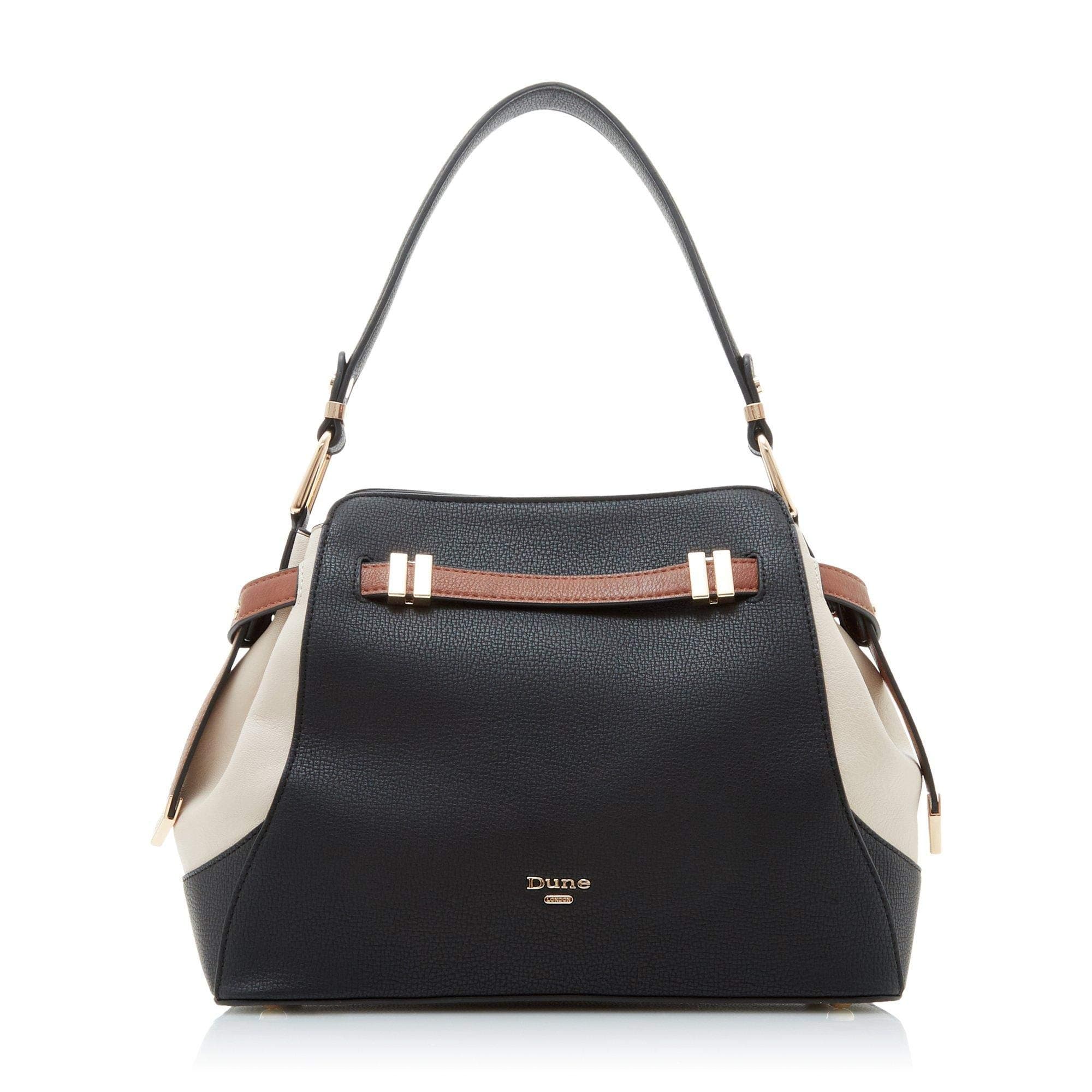 Dune Womens Darabella Tote Black (Black-Plain)
