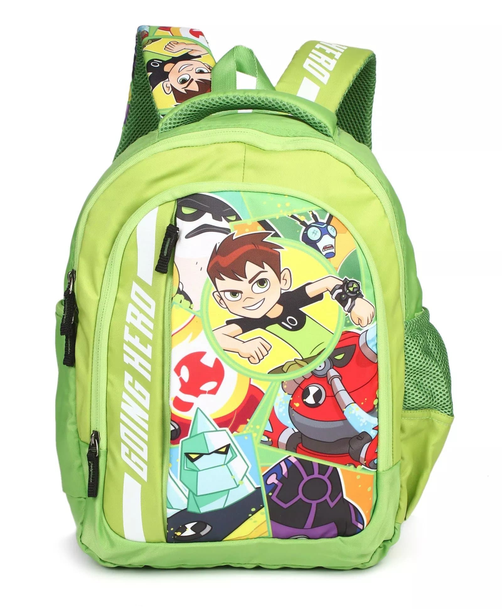 HMI Original Licensed Ben 10 21 Ltrs Multi-Colour School Backpack (HMHISB 30604-BEN)