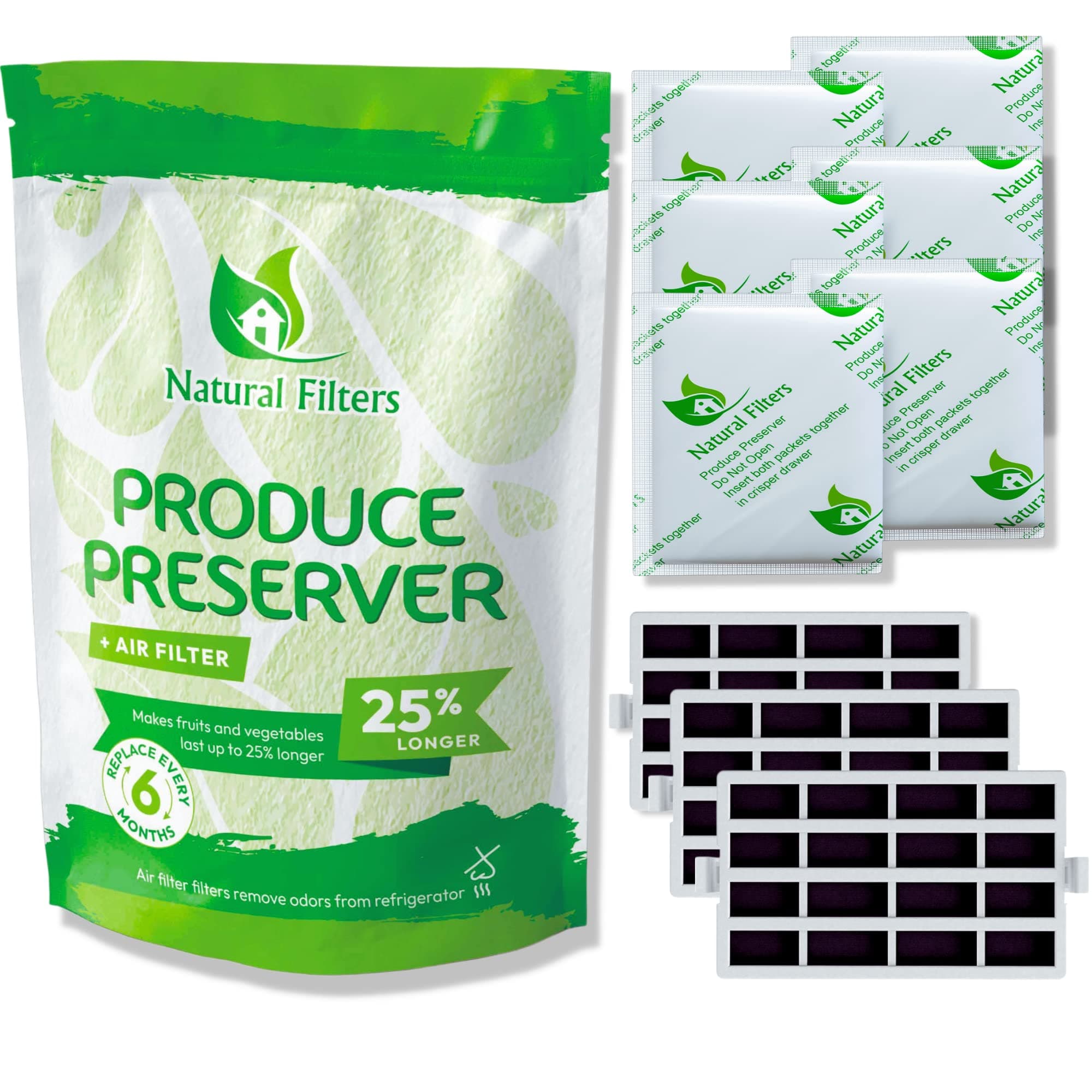 (3-pack) Whirlpool, Maytag, or Kitchen Aid Compatible Fresh Flow Filters Bundle Pack - Replaces W10346771a and W10311524