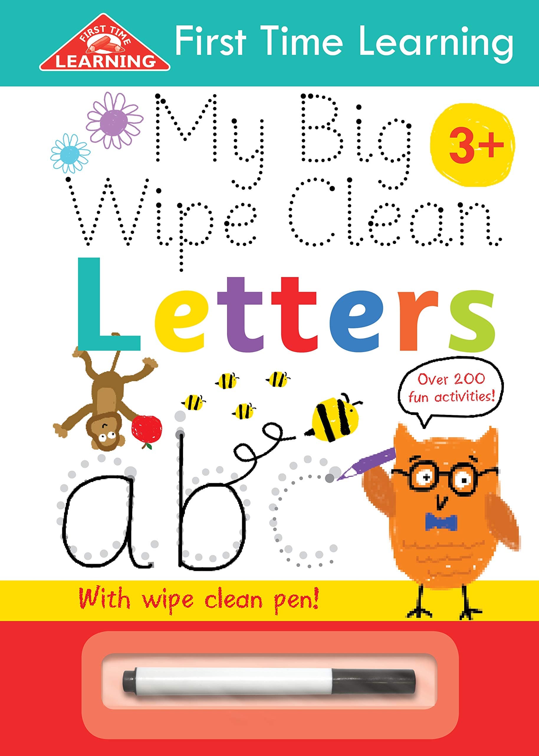 First Time Learning Wipe Clean-Letters: Spiral Bound Spiral-bound – 1 Sept. 2013