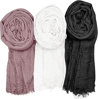 Women Scarf Shawl for All Season 3PCS Scarve Wrap Scarve.