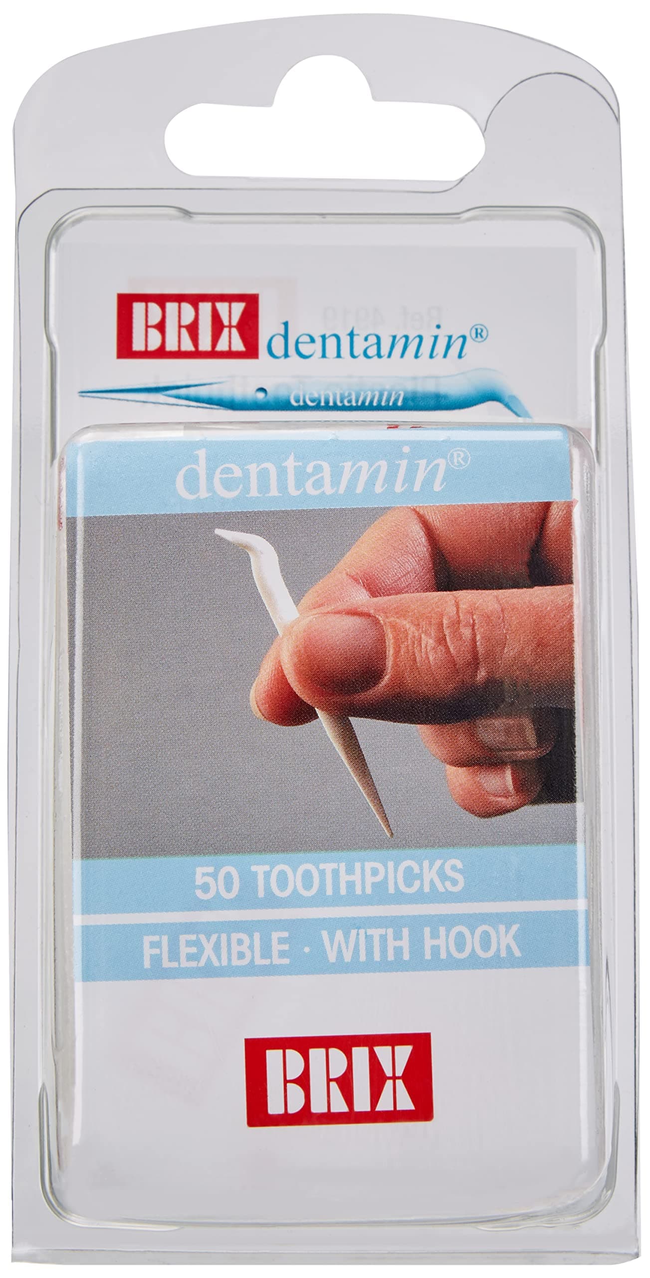 Dentamine Toothpicks (Pack of 50), White