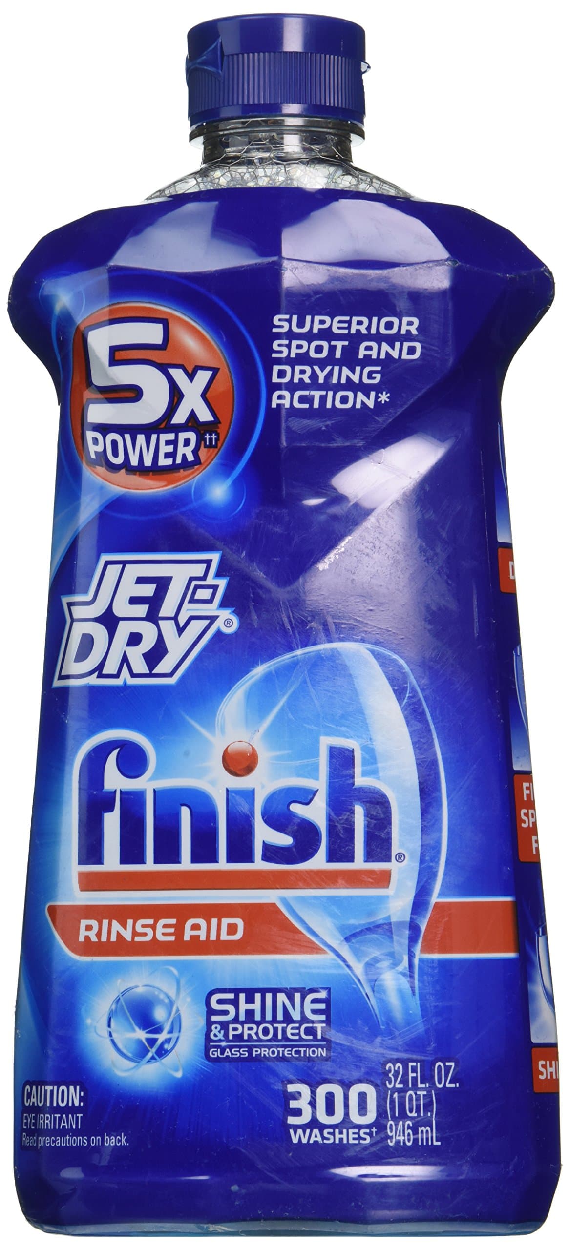 Finish Rinse Agent for Dishwashing, New Value Size Package (3 Packs) 32 Oz Each