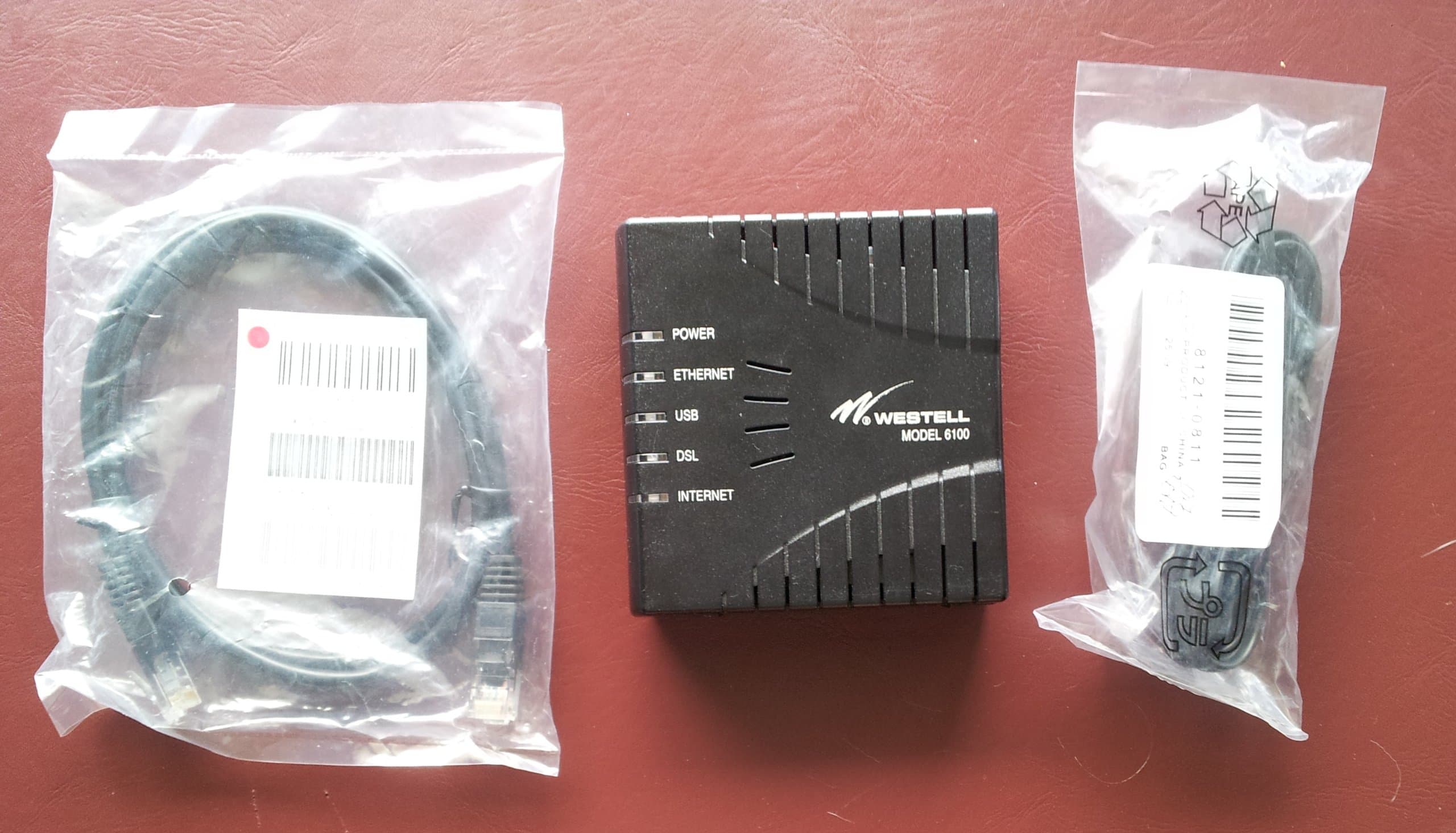 Westell 6100 DSL / ADSL / ADSL2 Modem Router