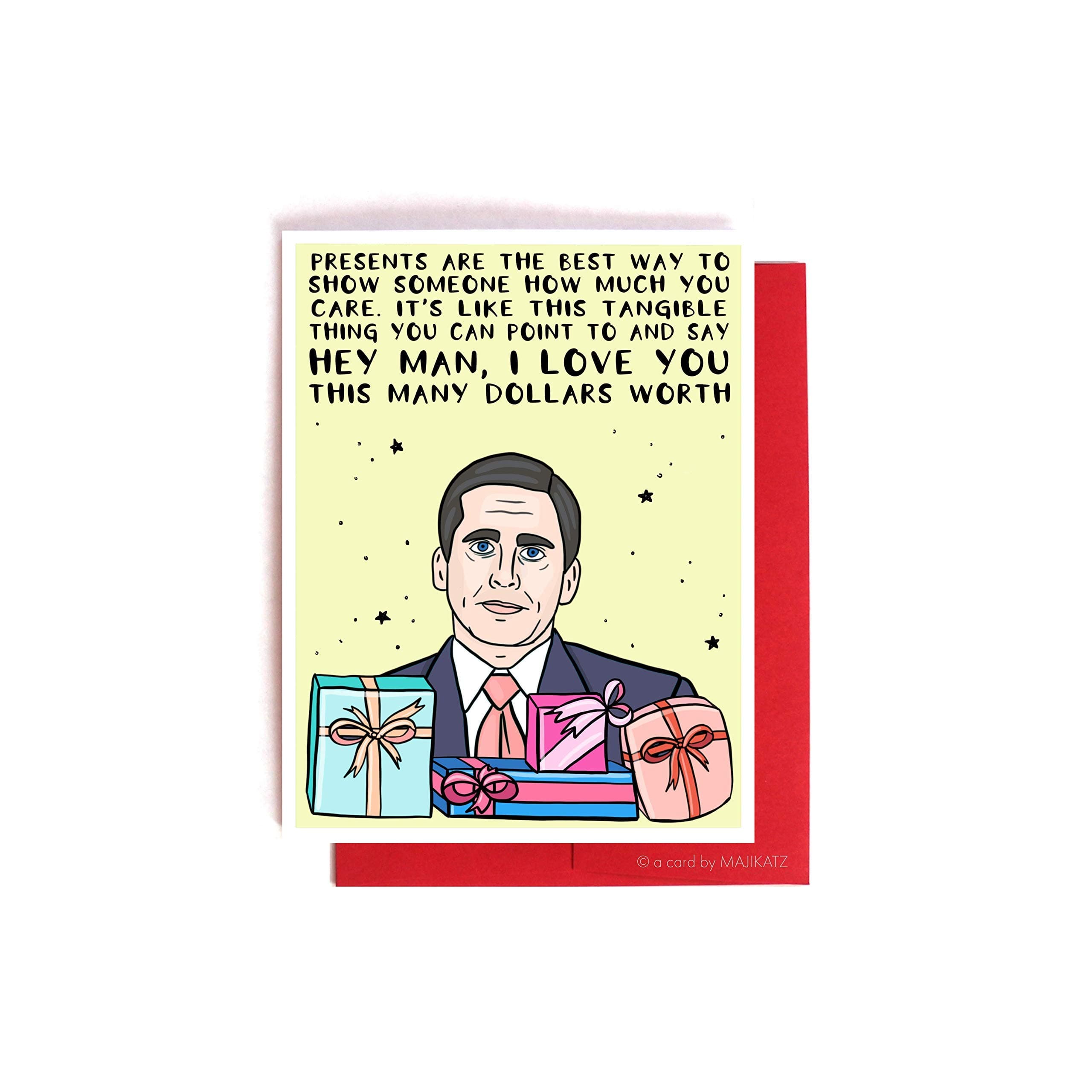 Michael Scott The Office Birthday Card