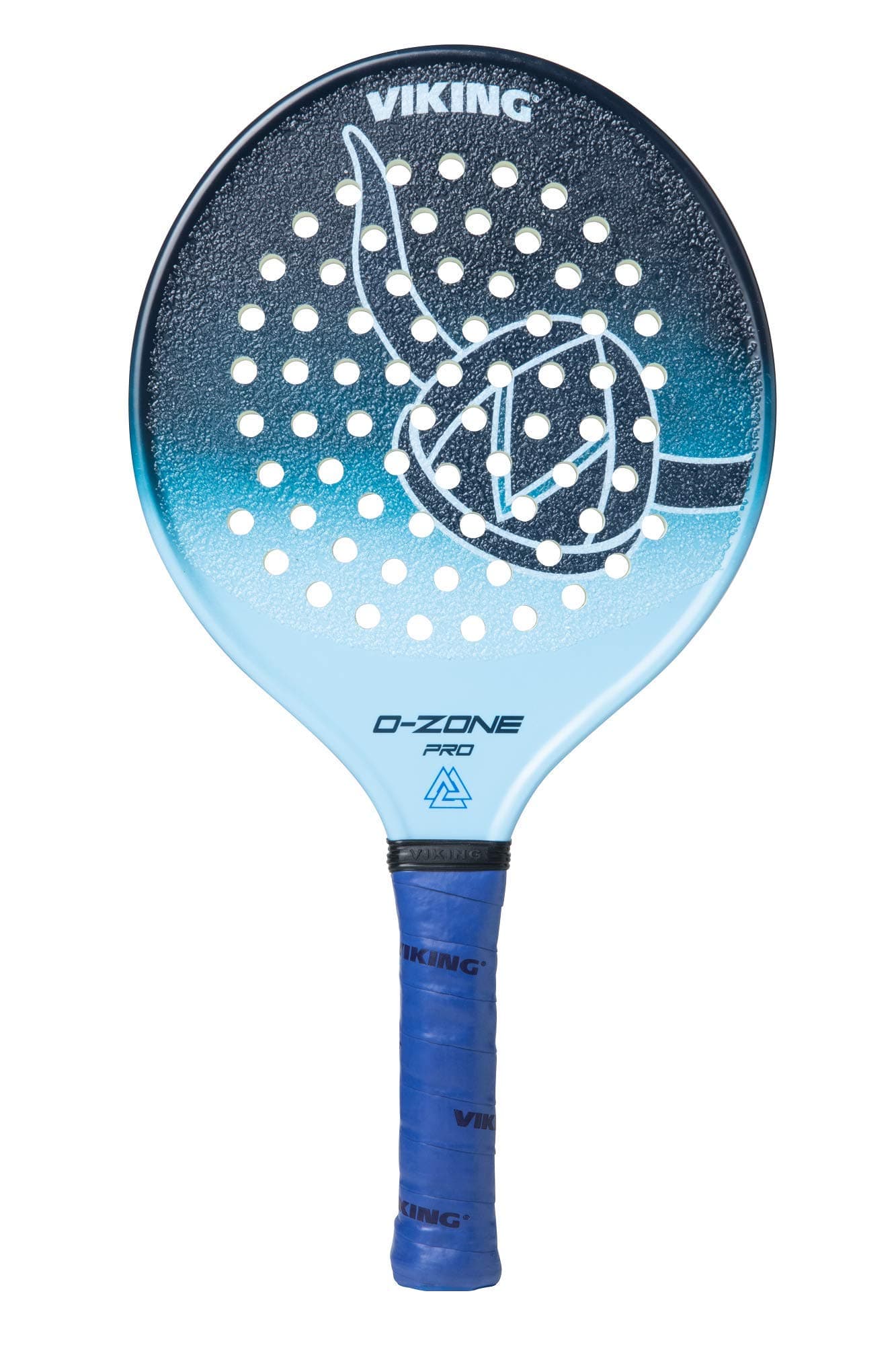Viking O-Zone Pro GG (Gradient) Platform Tennis Paddle (Light Blue)