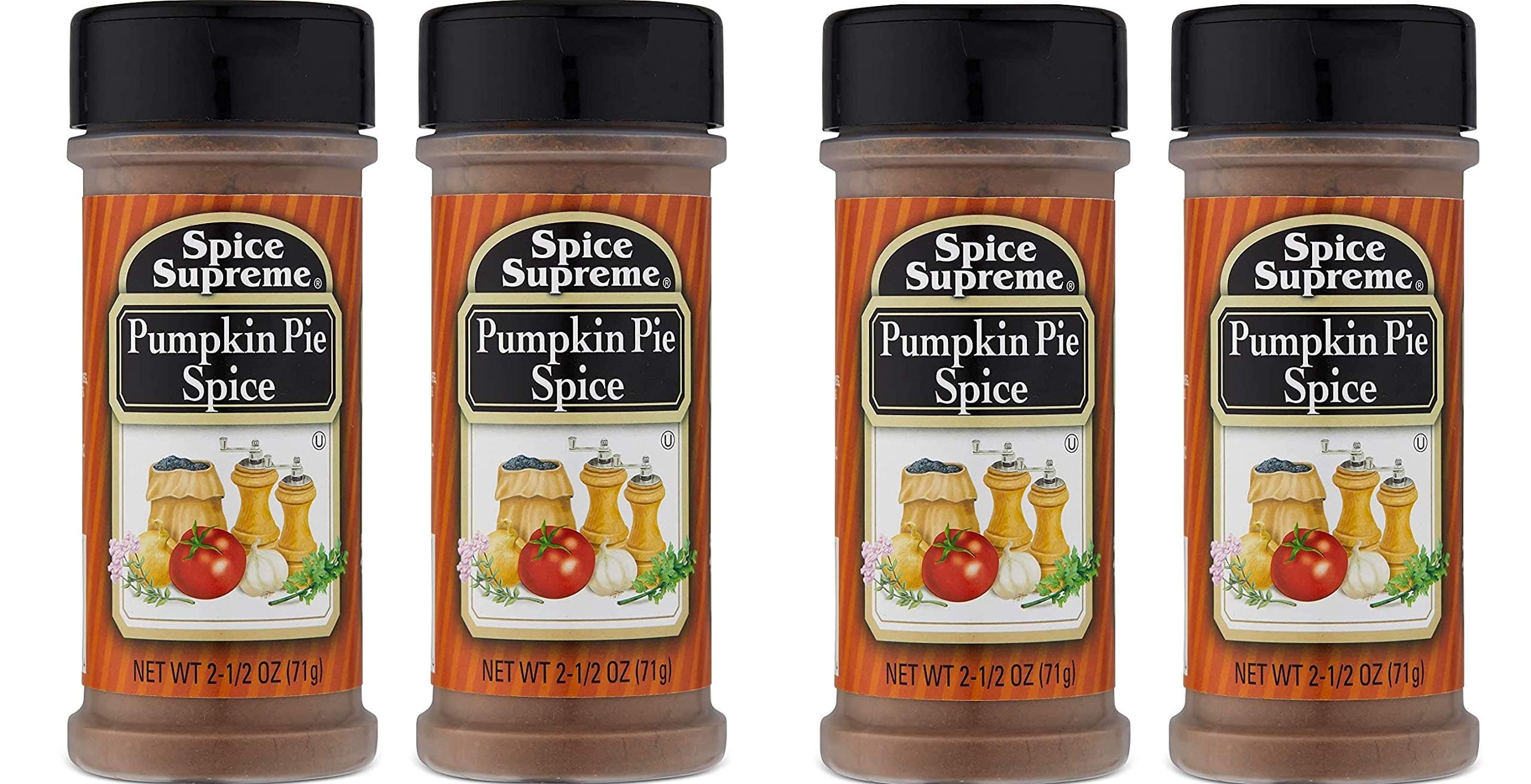 Spice Supreme: Pumpkin Pie Spice, 2.5 oz Size (2 Pack) (Two Pack)