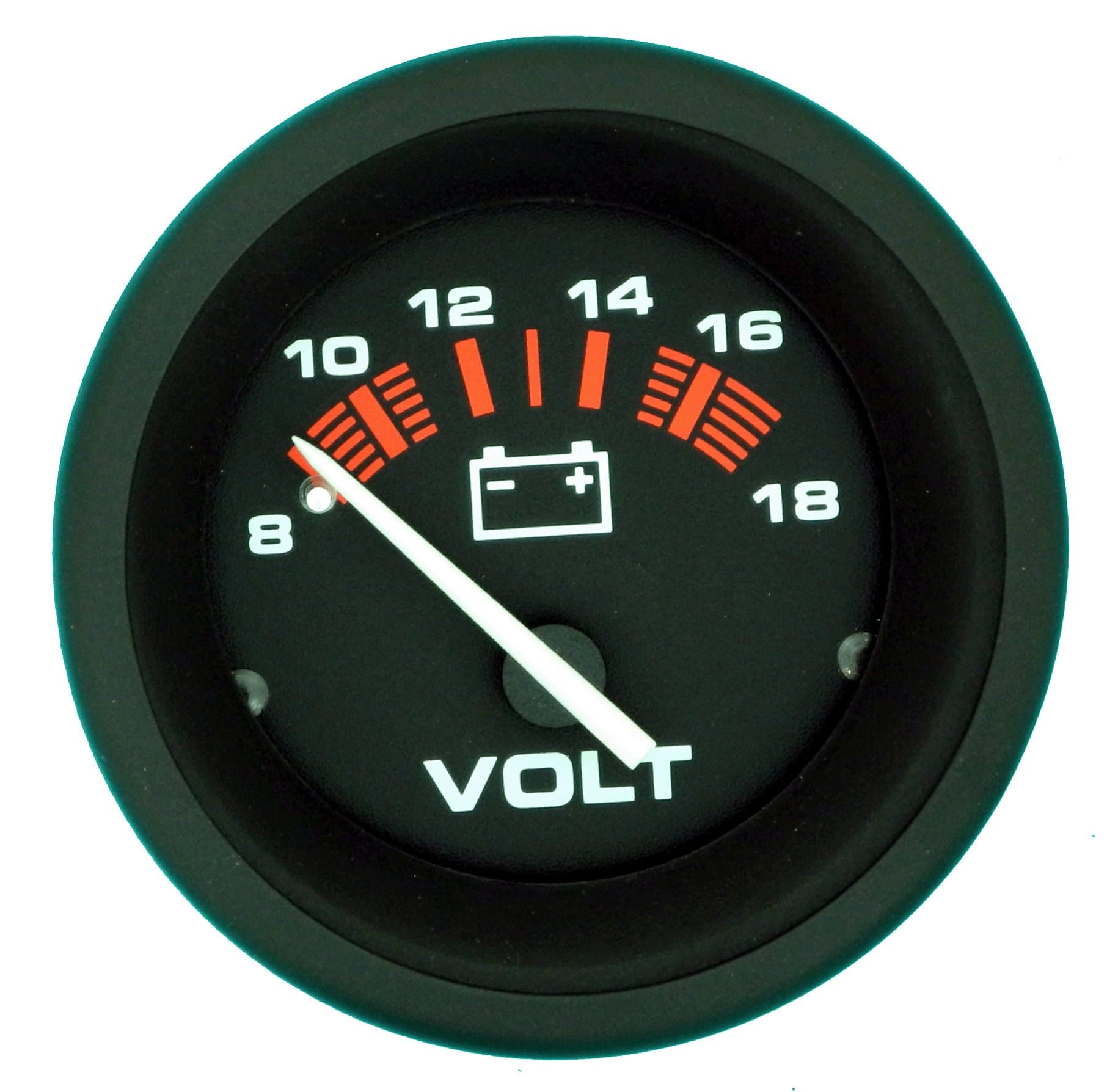 57901P Voltmeter - Amega 2", 8-18 VDC
