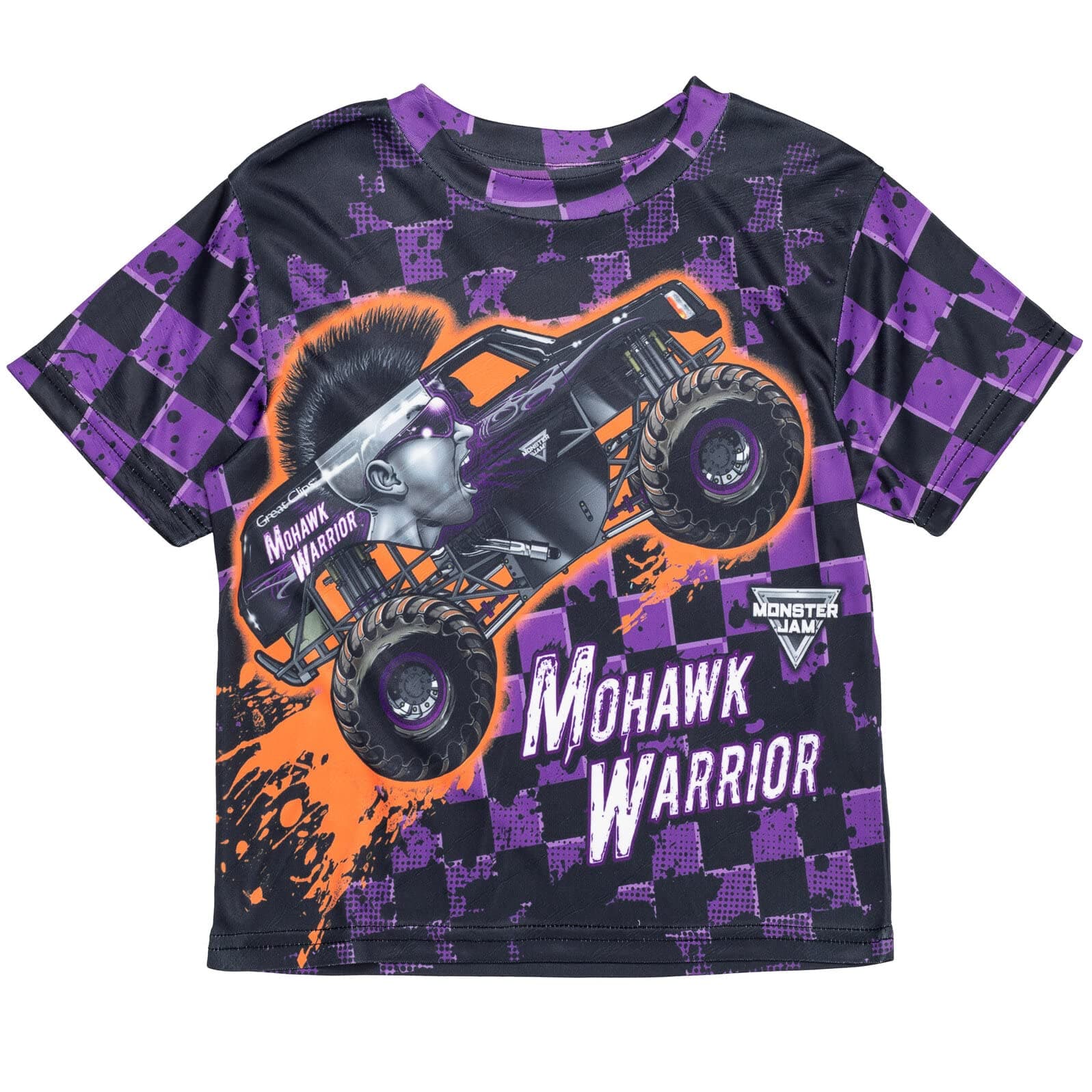 OldstarMonster Jam Grave Digger El Toro Loco Mohawk Warrior Maximum Destruction Monster Truck T-Shirt Toddler to Big Kid
