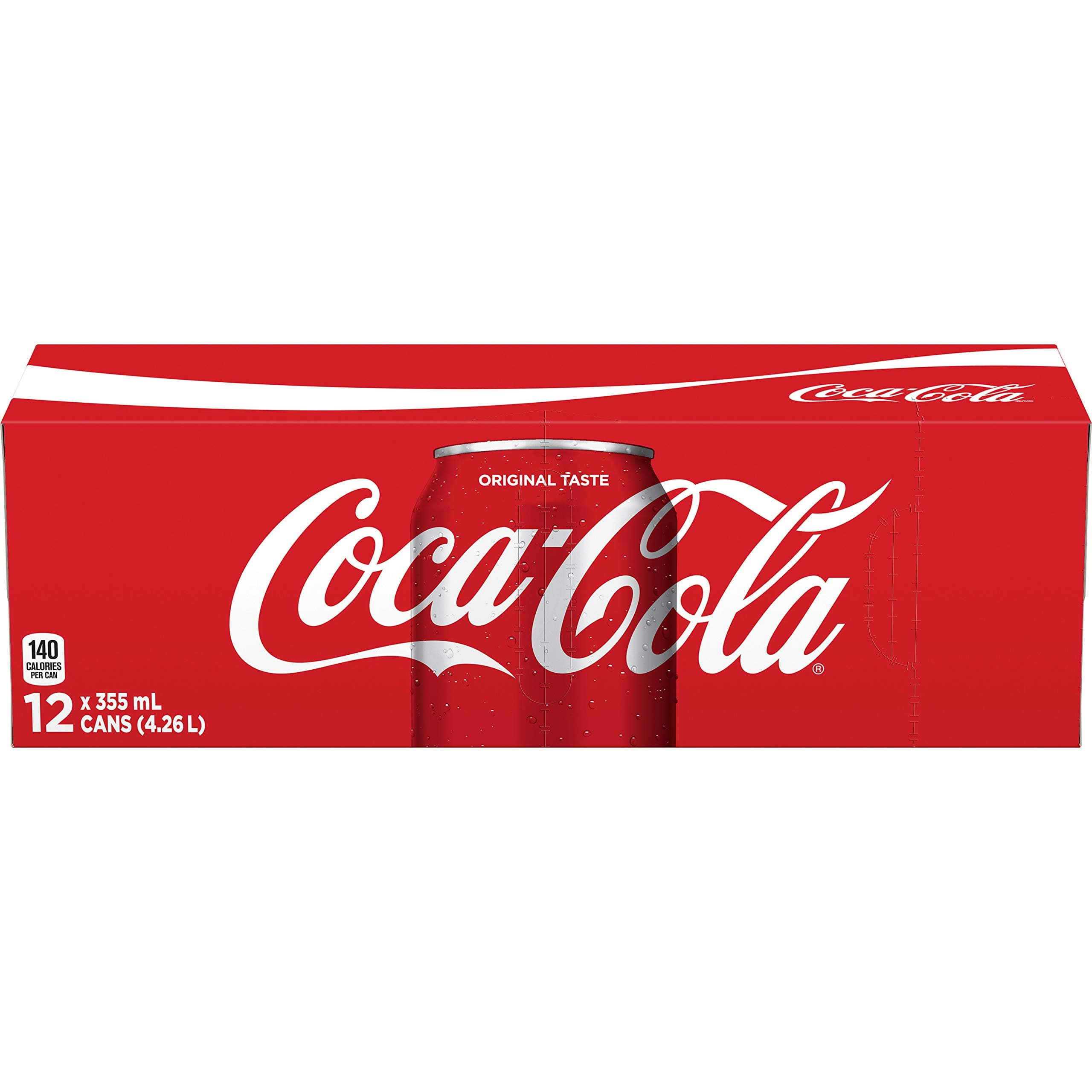 Coke Classic 355ml 12pk, Soft Drinks - {Imported from Canada}