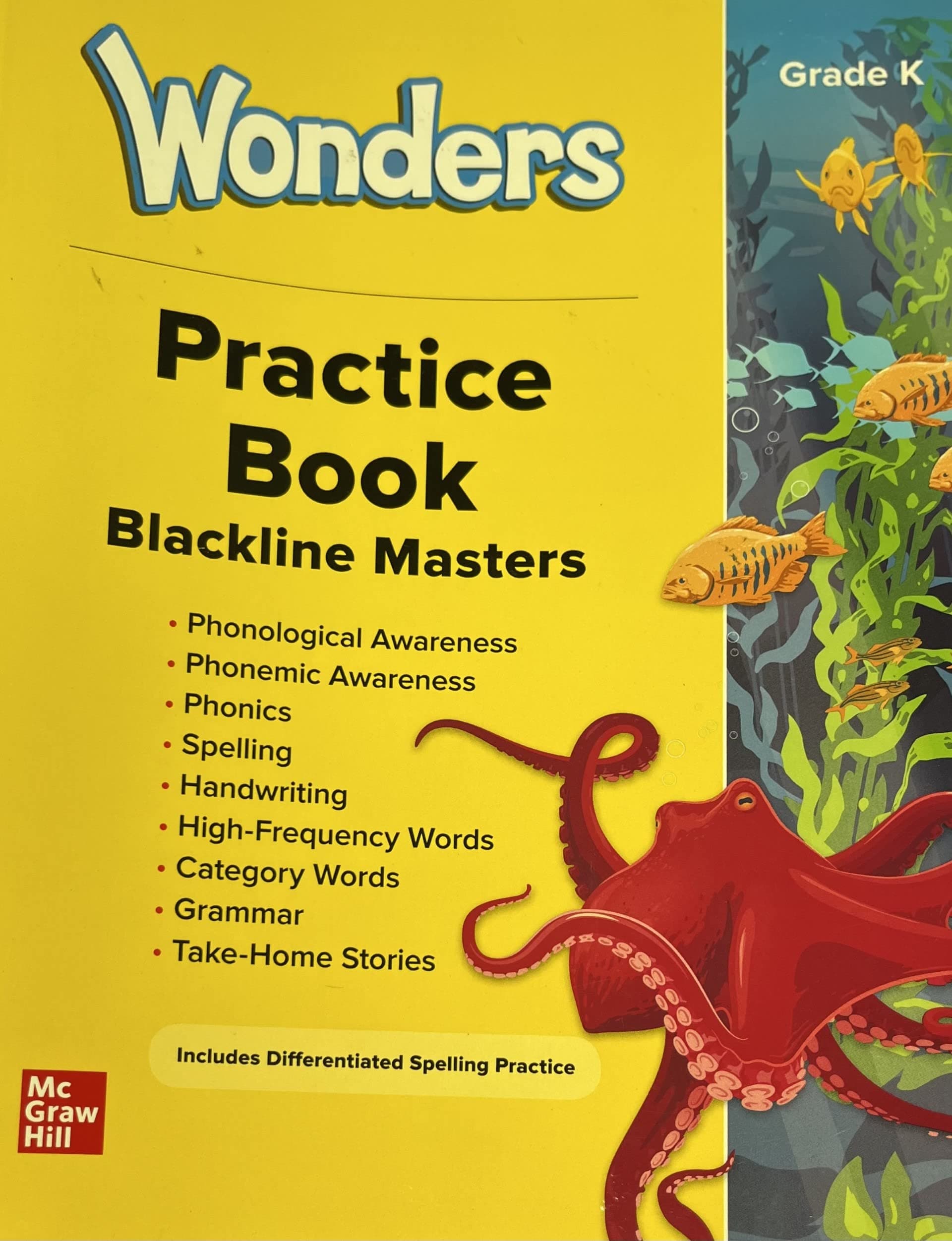 Wonders Grade K National Practice Book (ELEMENTARY CORE READING)