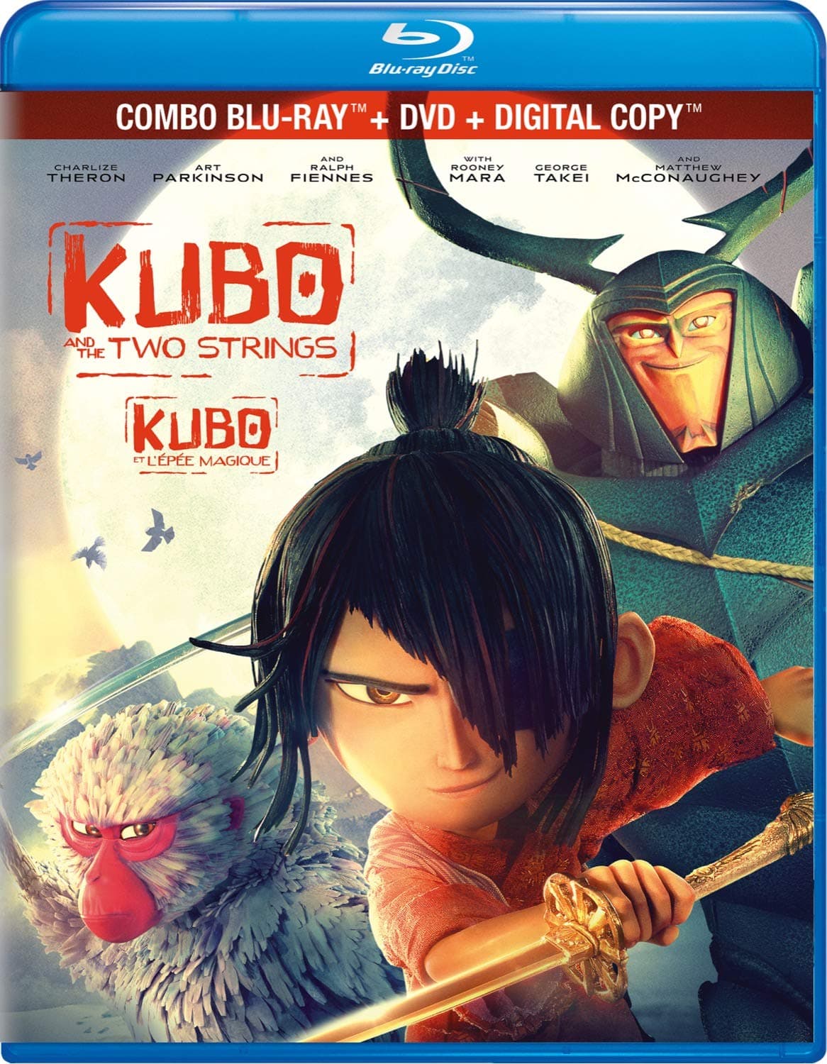 Kubo and The Two Strings (Blu-ray + DVD)