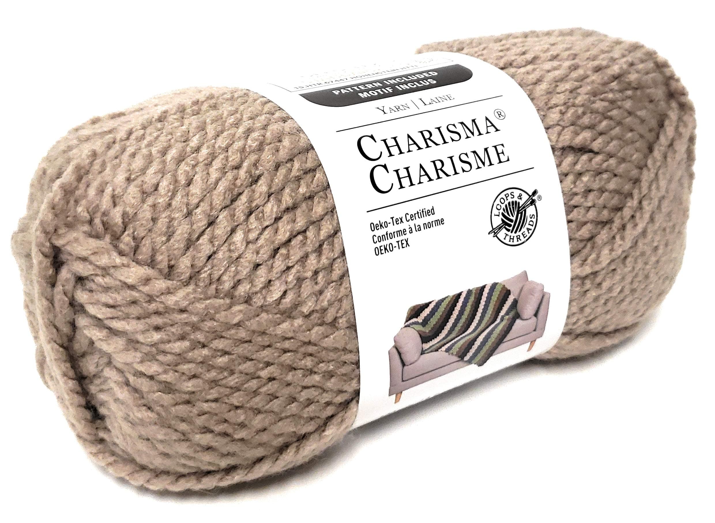 Charisma Yarn Taupe 3.5 oz