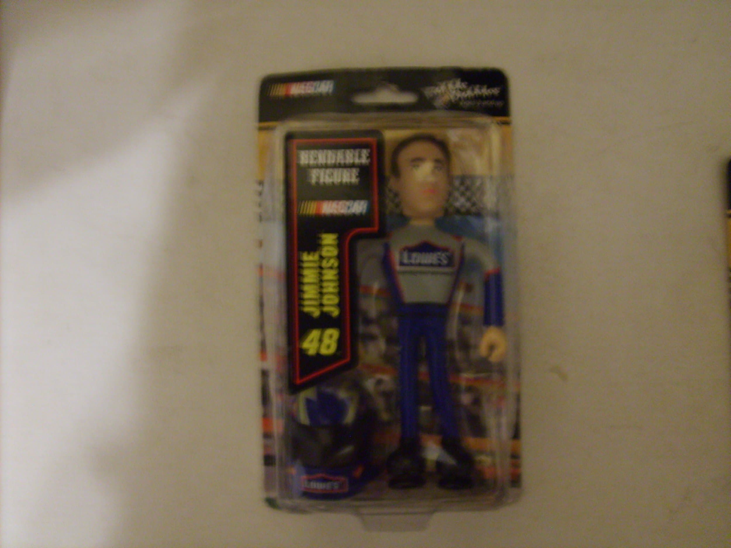 Jimmie Johnson NASCAR 48 Bendable Figure
