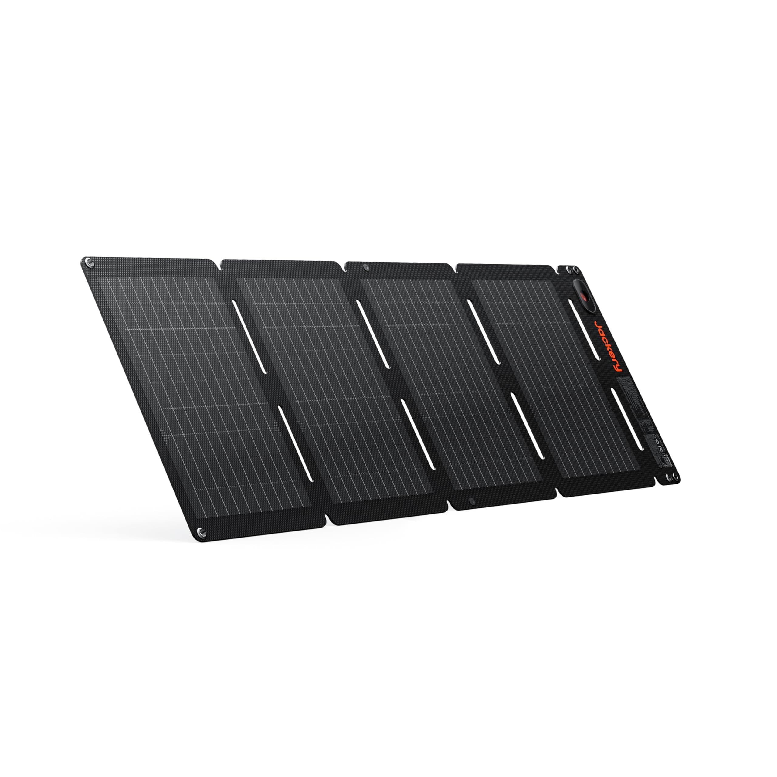 Jackery SolarSaga 40W Mini Solar Panel,Portable Solar Panels with USB-C & USB-A Ports,Book-Sized Foldable Solar Charger for Phones,Compatible with Jackery E300Plus, IP68 Waterproof for Hiking&Camping