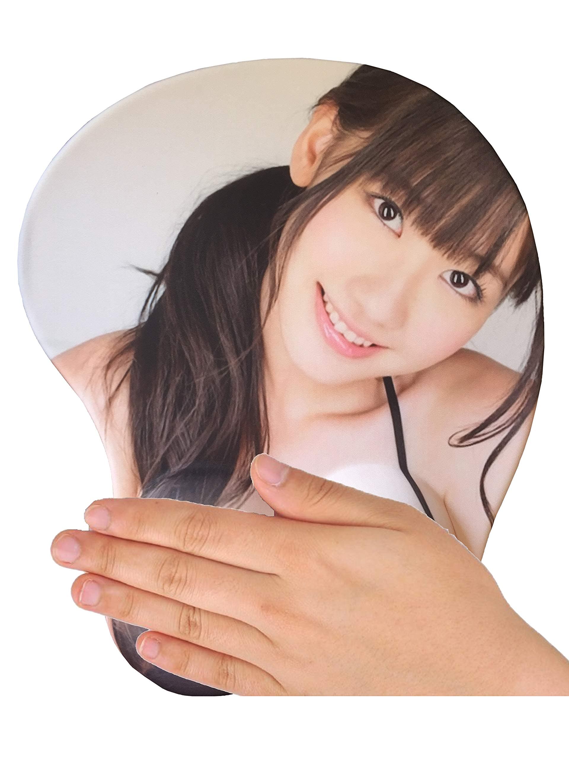 3D Anime Mouse Pad Mat with Gel Wrist Rest Support for Pain Relief , Gaming Mousepad with Memory Foam Non-Slip Rest Pad for Typist Office, Computer, Laptop.