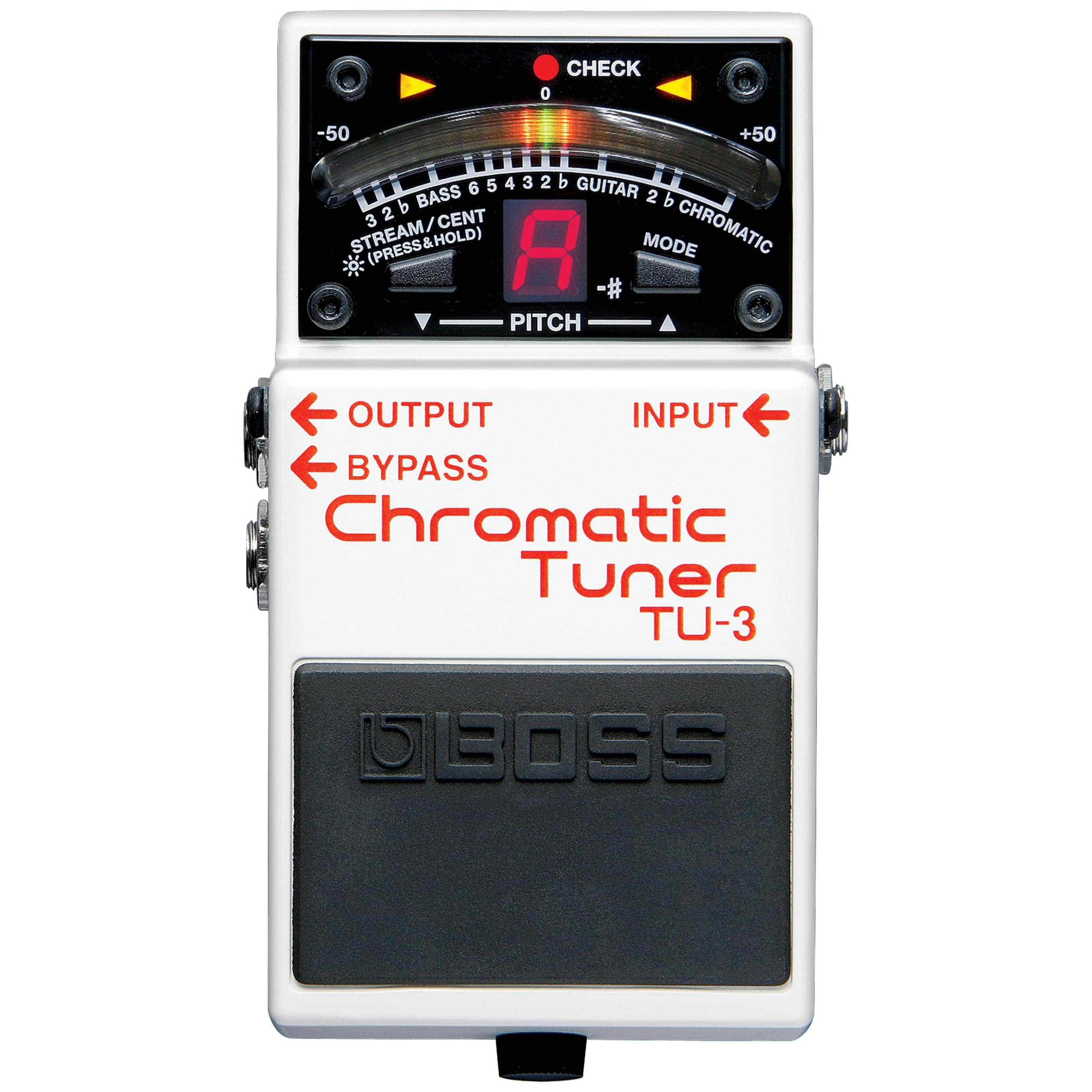 BOSS TU-3 Chromatic Stompbox Tuner pedal