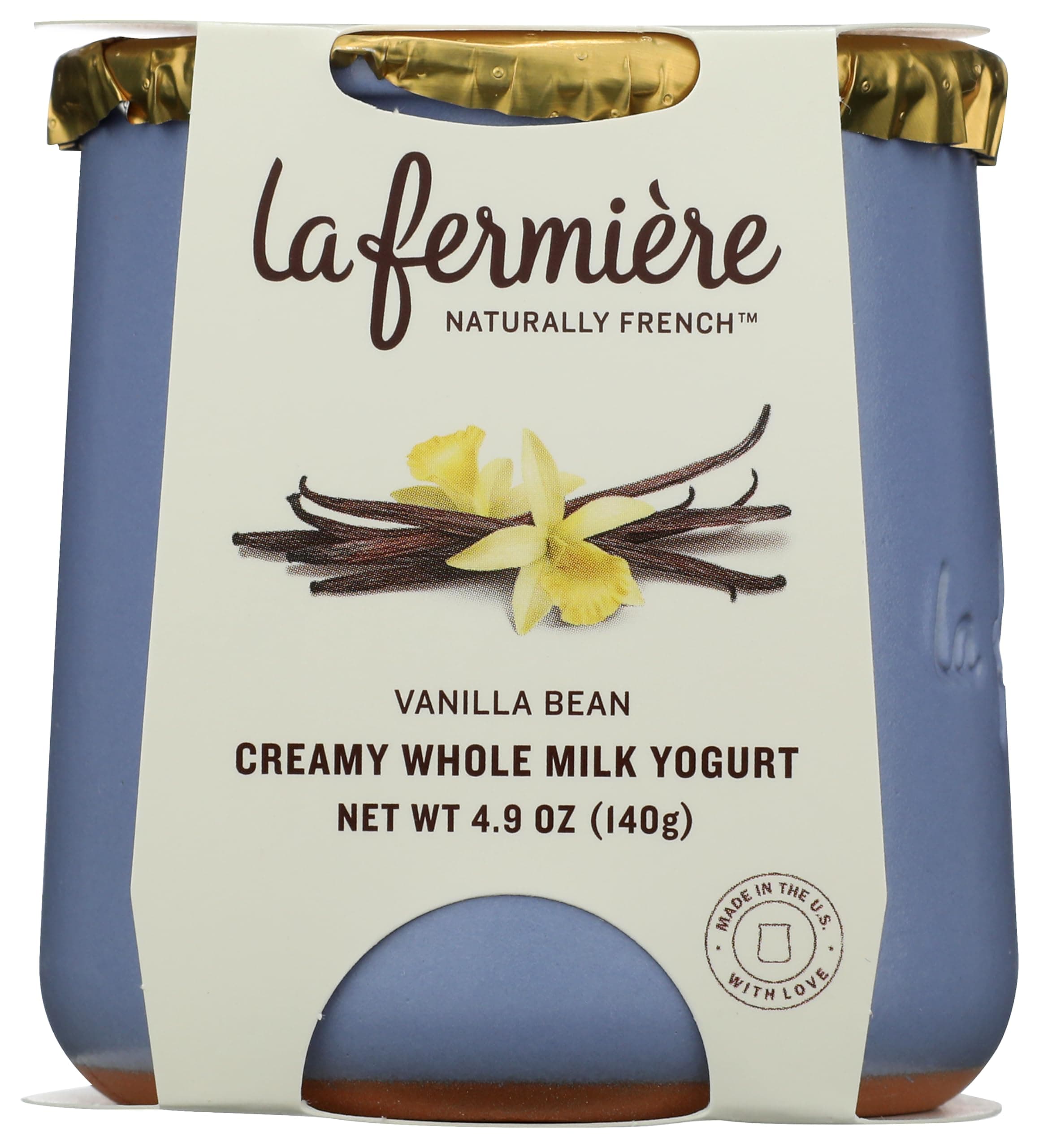 LA FERMIERE Vanilla Bean Yogurt, 4.9 OZ