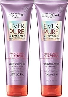 Hair Care Ever Pure Sulfate Free Frizz Defy Shampoo, 2 Count