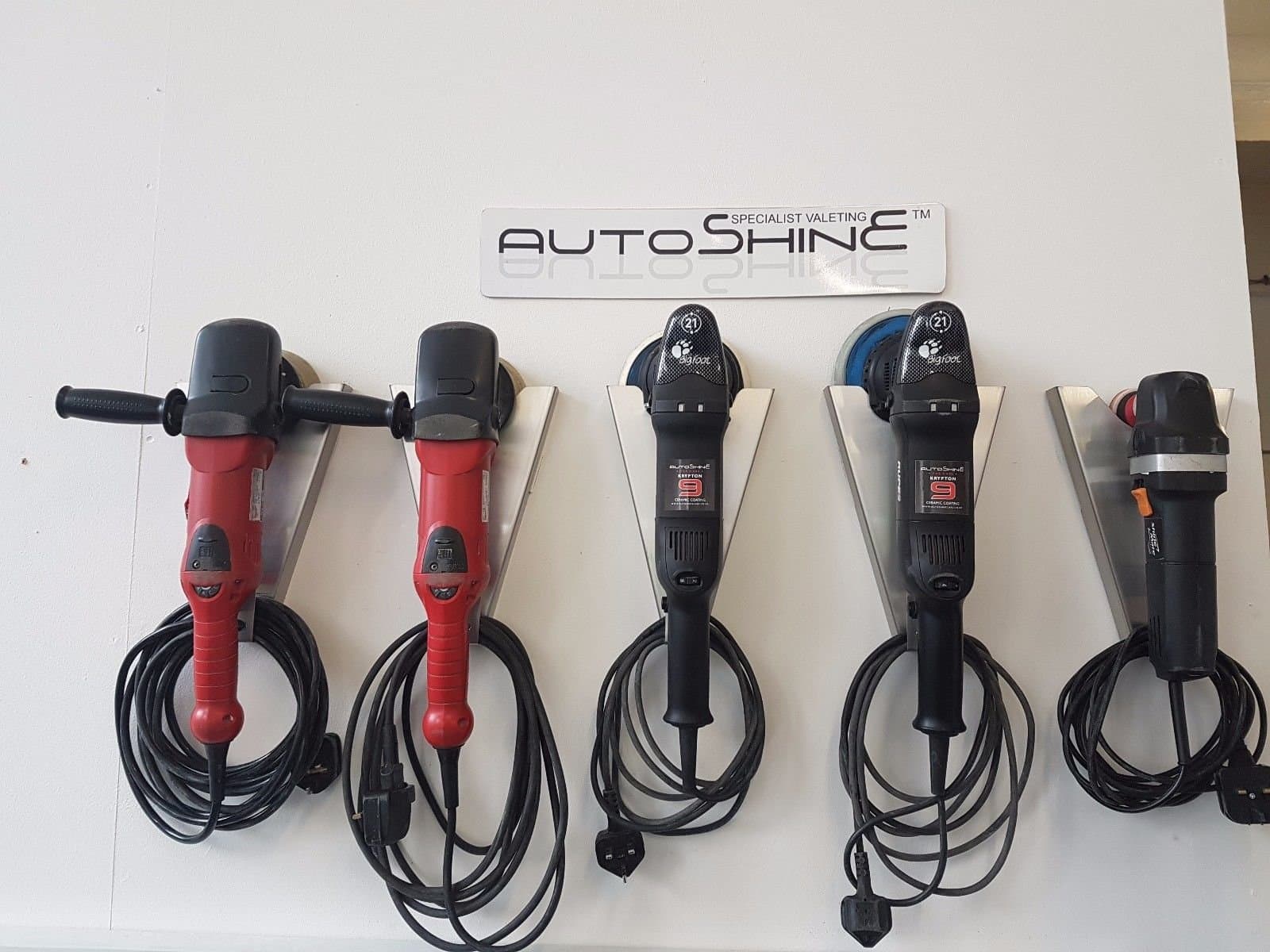 Detailing,polishing tool display hangers