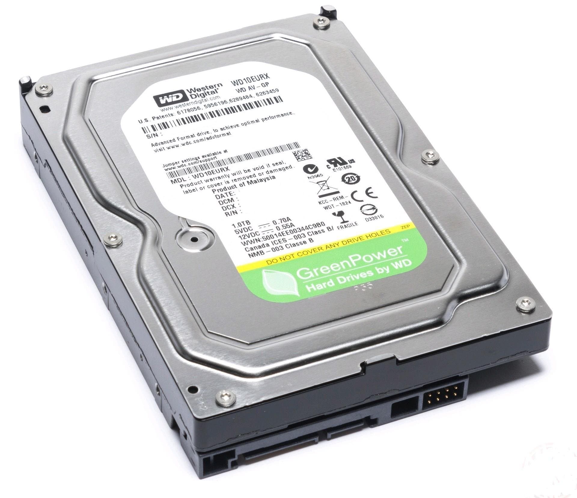 Western Digital AV-GP - 1TB Desktop SATA Hard Drive - OEM