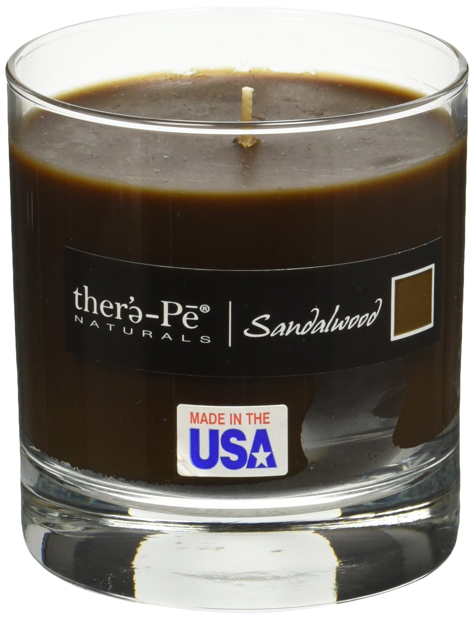 Sandalwood Scented Soy Jar Candle