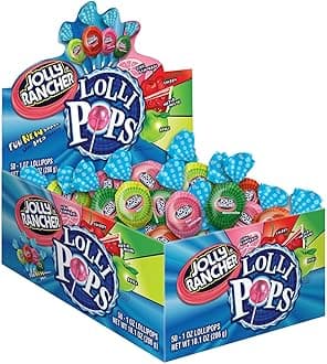 Jolly Rancher Lollipops, Original Flavors (50-Count box) 1 Pound 14 Ounce
