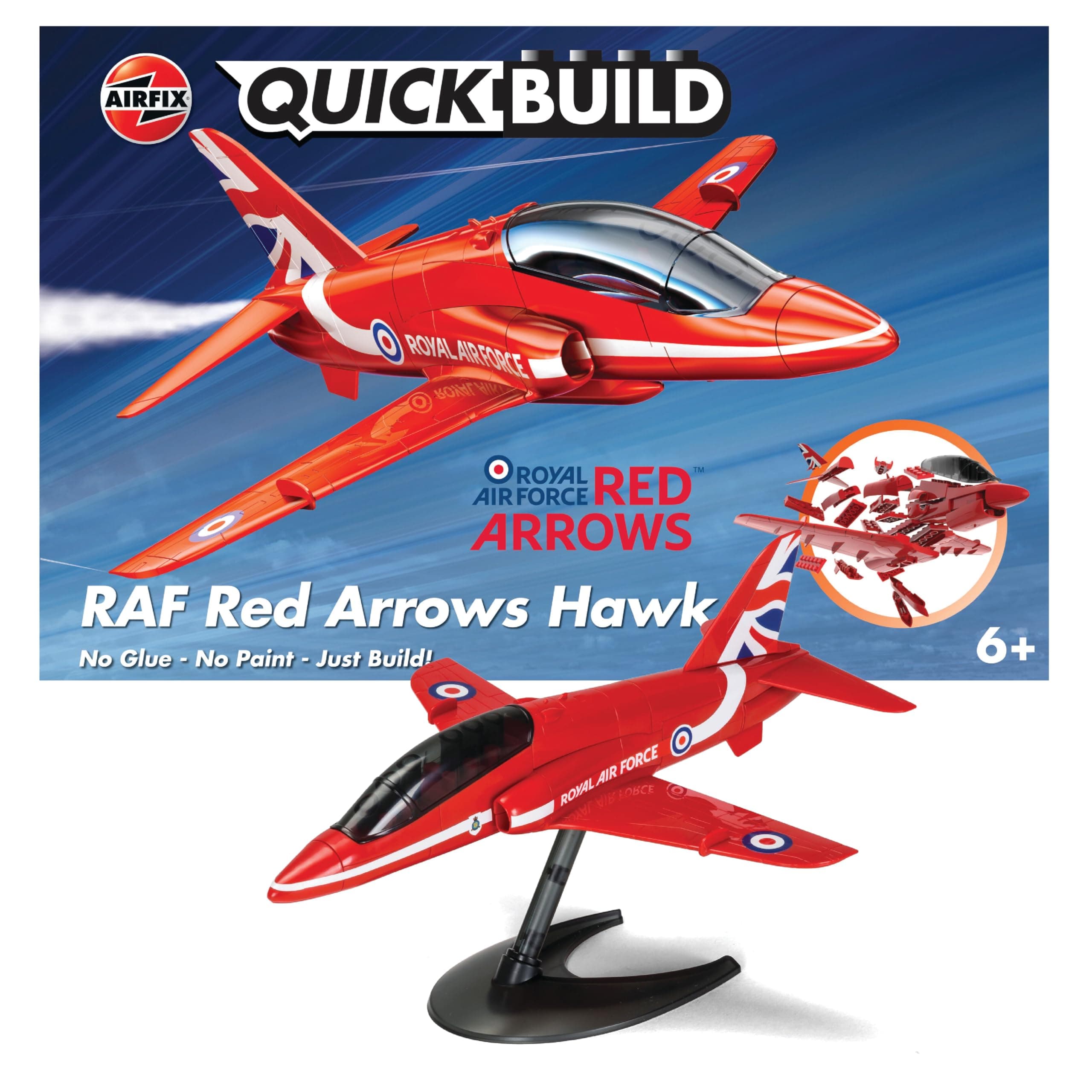 Airfix J6018 RAF Red Quick Build Arrows Model Kit