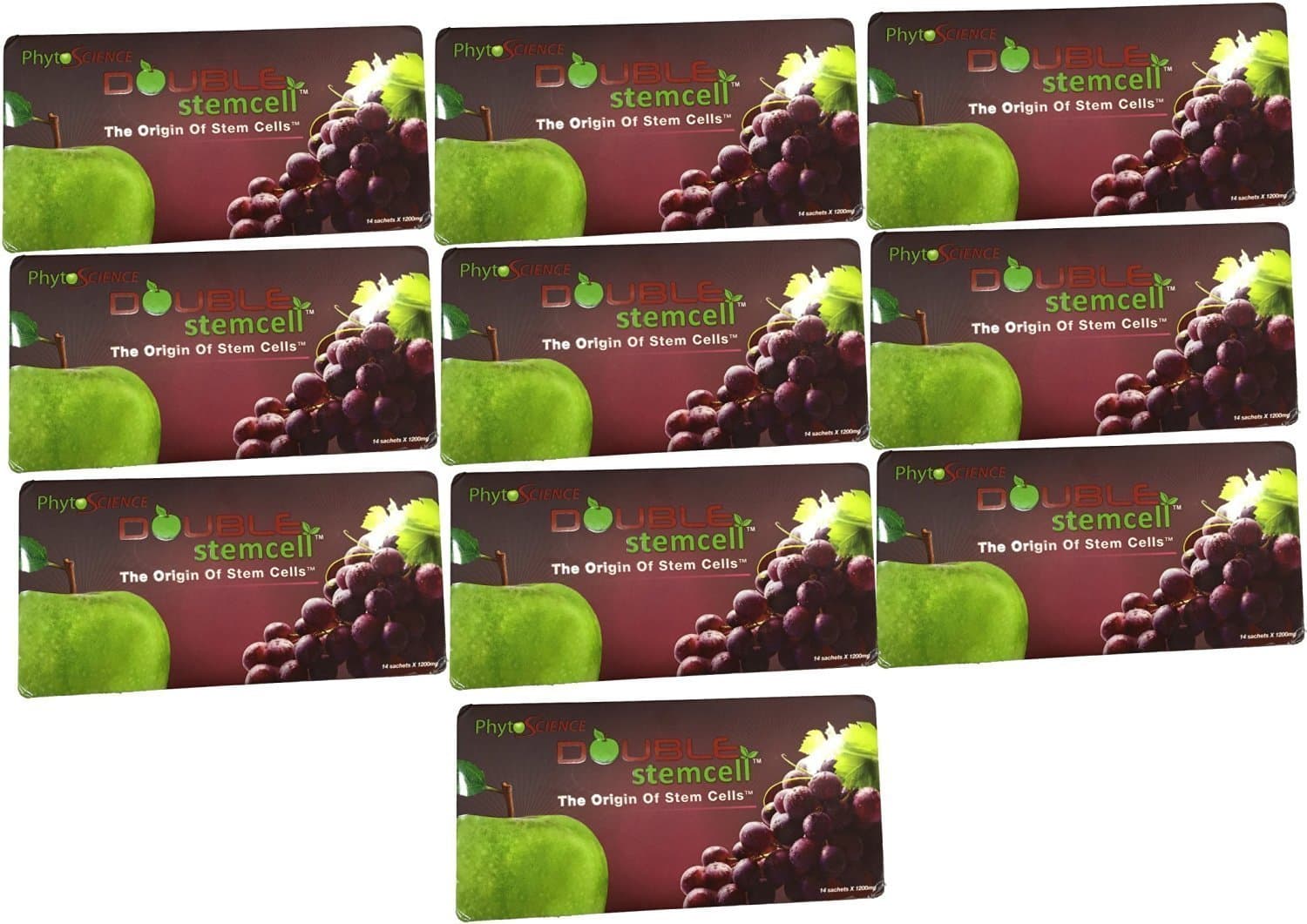 PhytoScience Double stemcell – 10 Pack (140 Sachets) – Beauty Innovations – Best Anti Aging Skin Care
