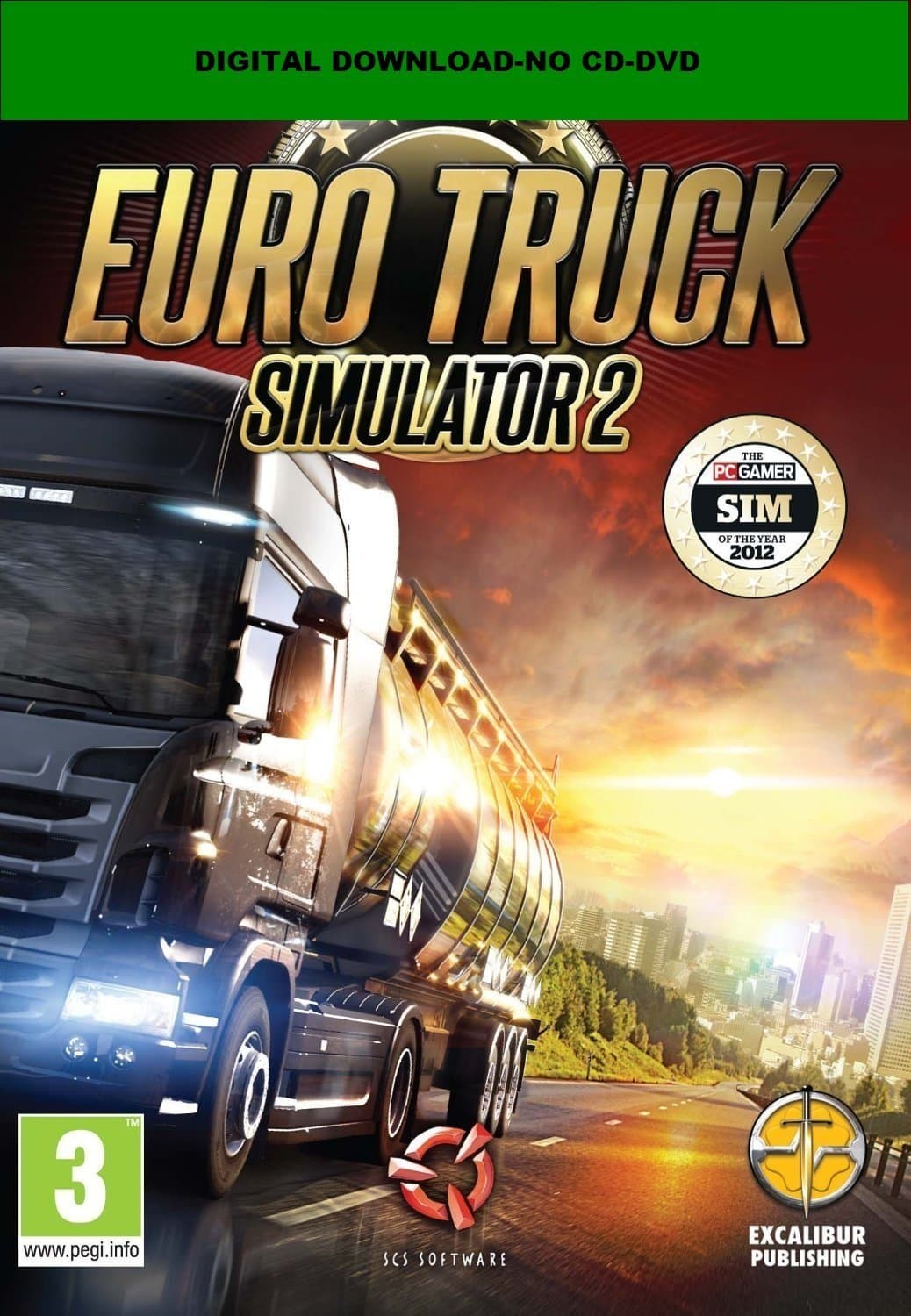 SCS Software Euro Truck Simulator 2 (PC Code)