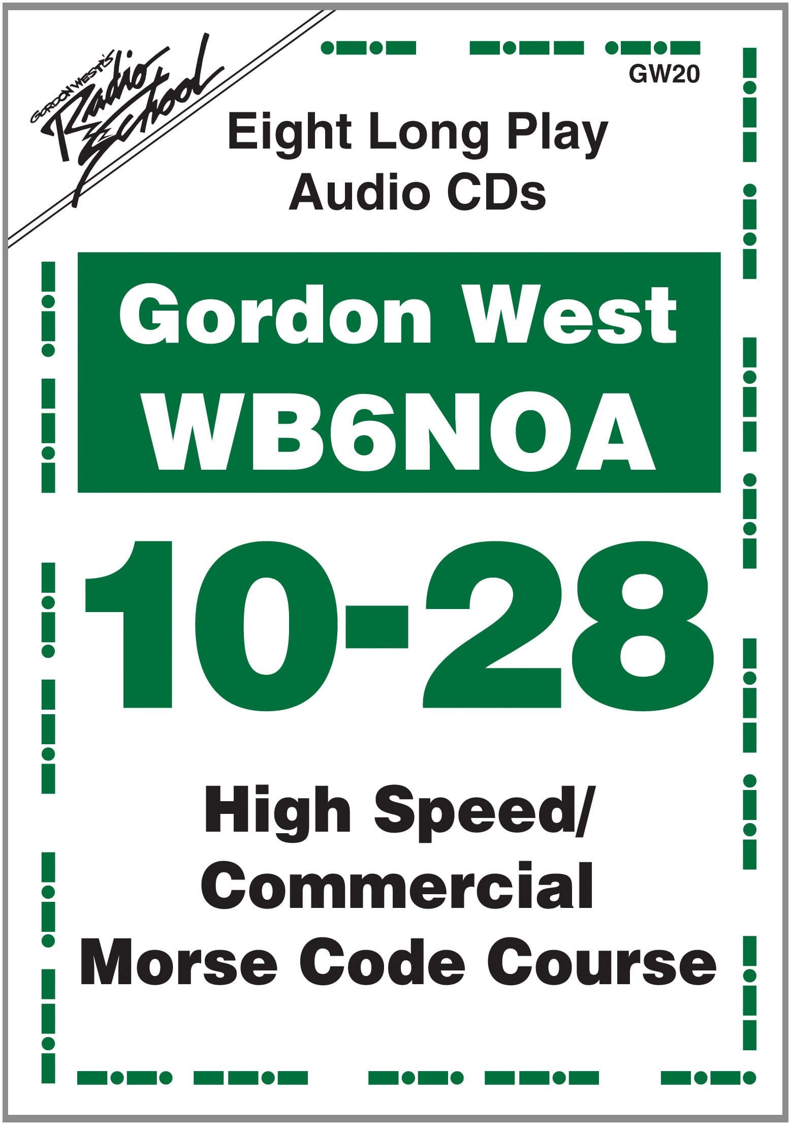 High Speed / Commercial Code Course for 10-28 WPM Audio CD – May 1, 2011