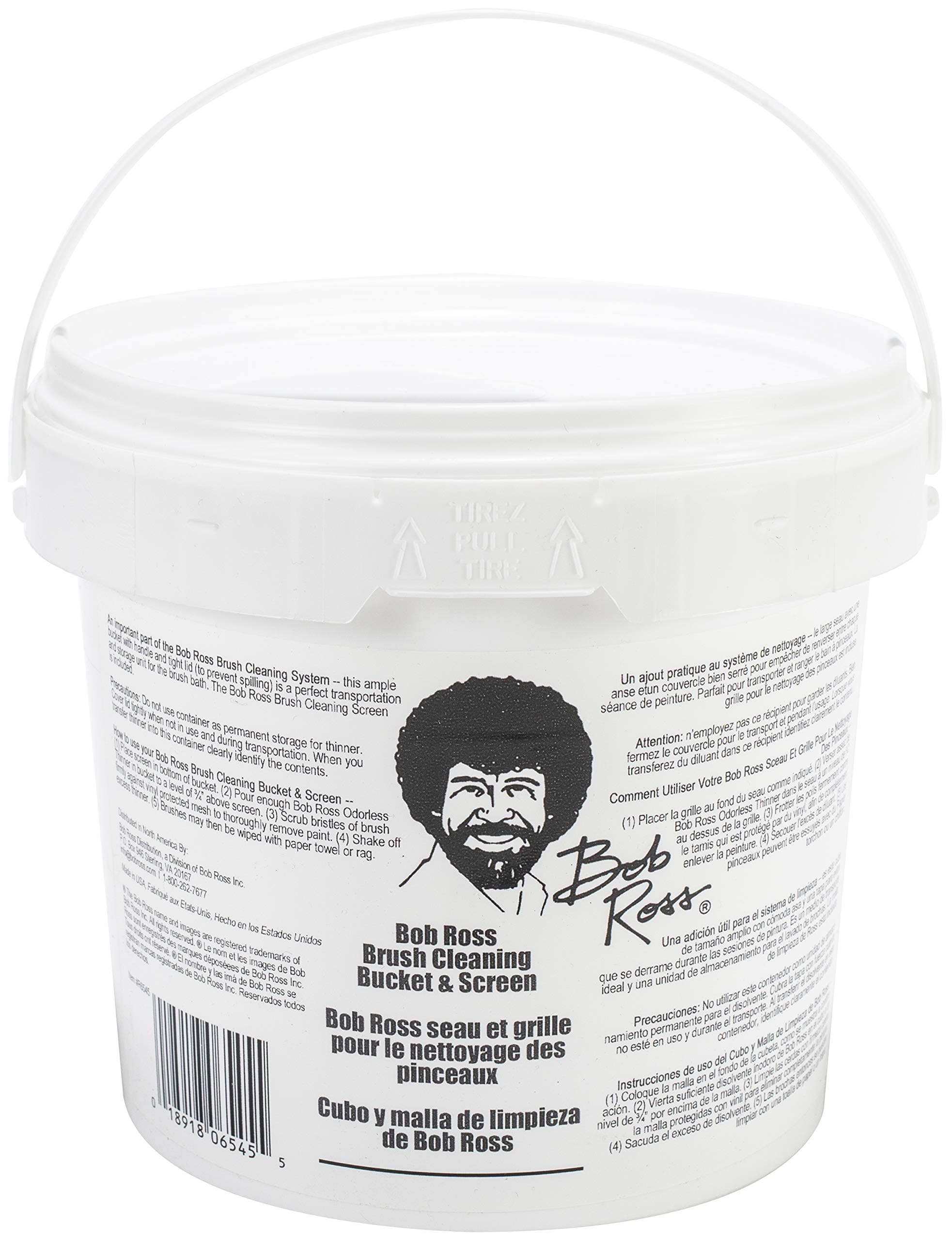 BOB ROSS BUCKET WITH SCREEN