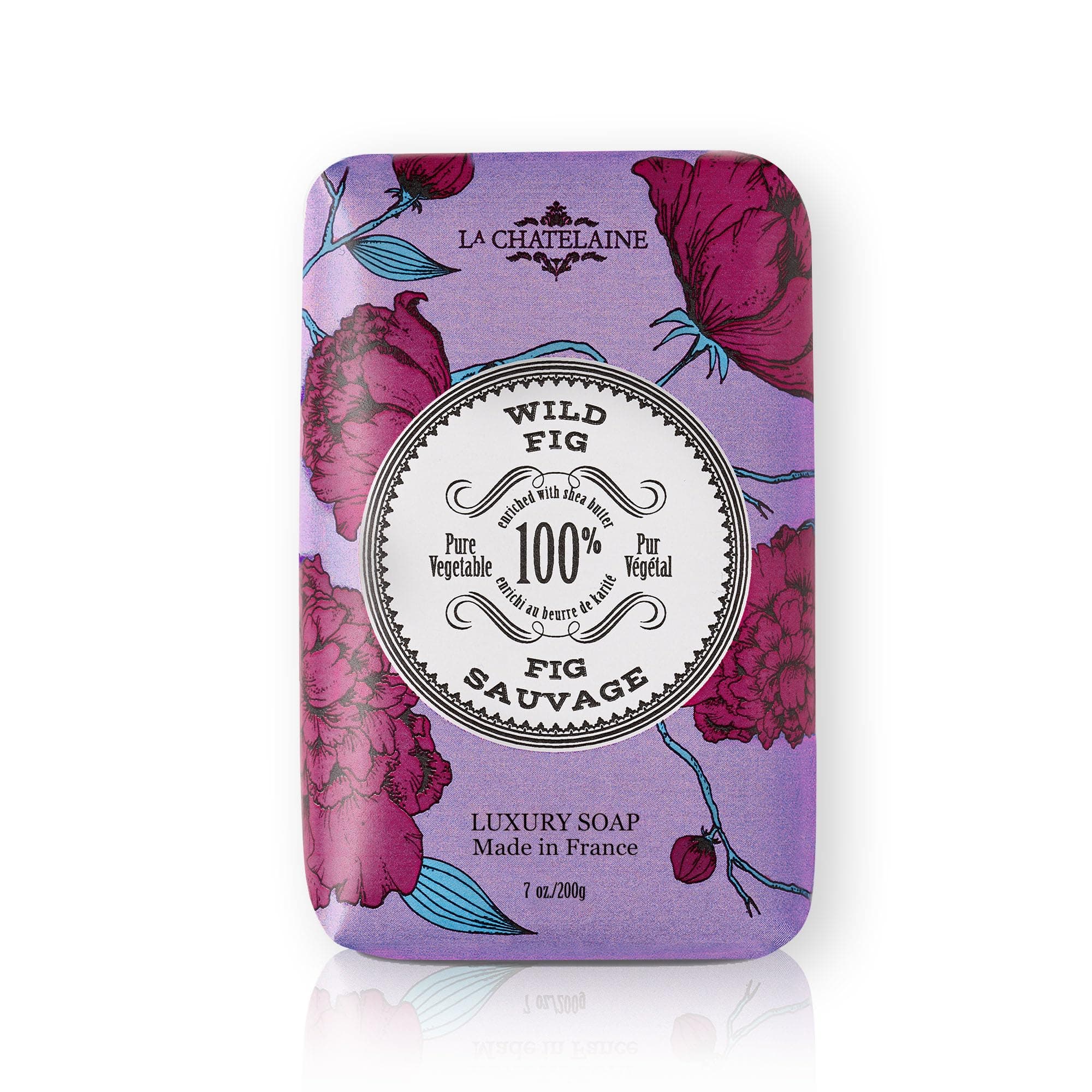 Luxury Bar Soap | Natural Shea Formula (Wild Fig, 7 oz)