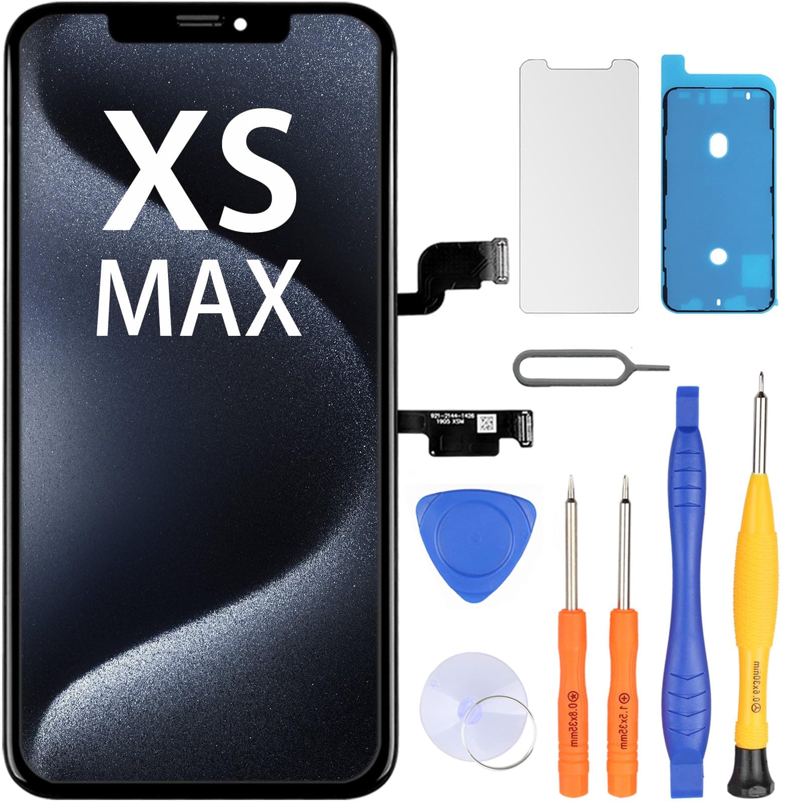 for iPhone XS MAX 6.5" LCD Retina Display Replacement Touch Screen Digitiser with Repair Tool Kits
