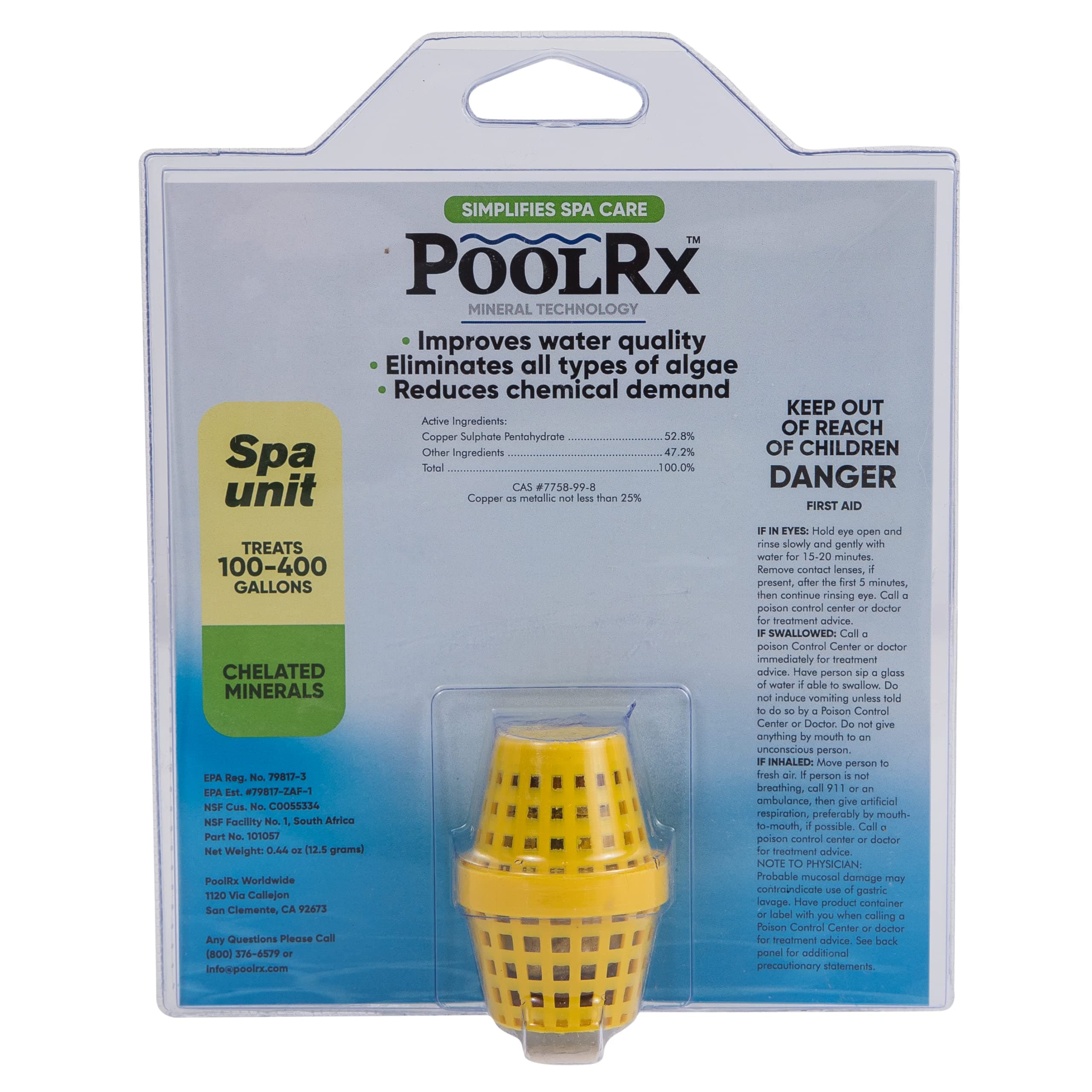 100-400 gallon Yellow Spa Unit - 101057