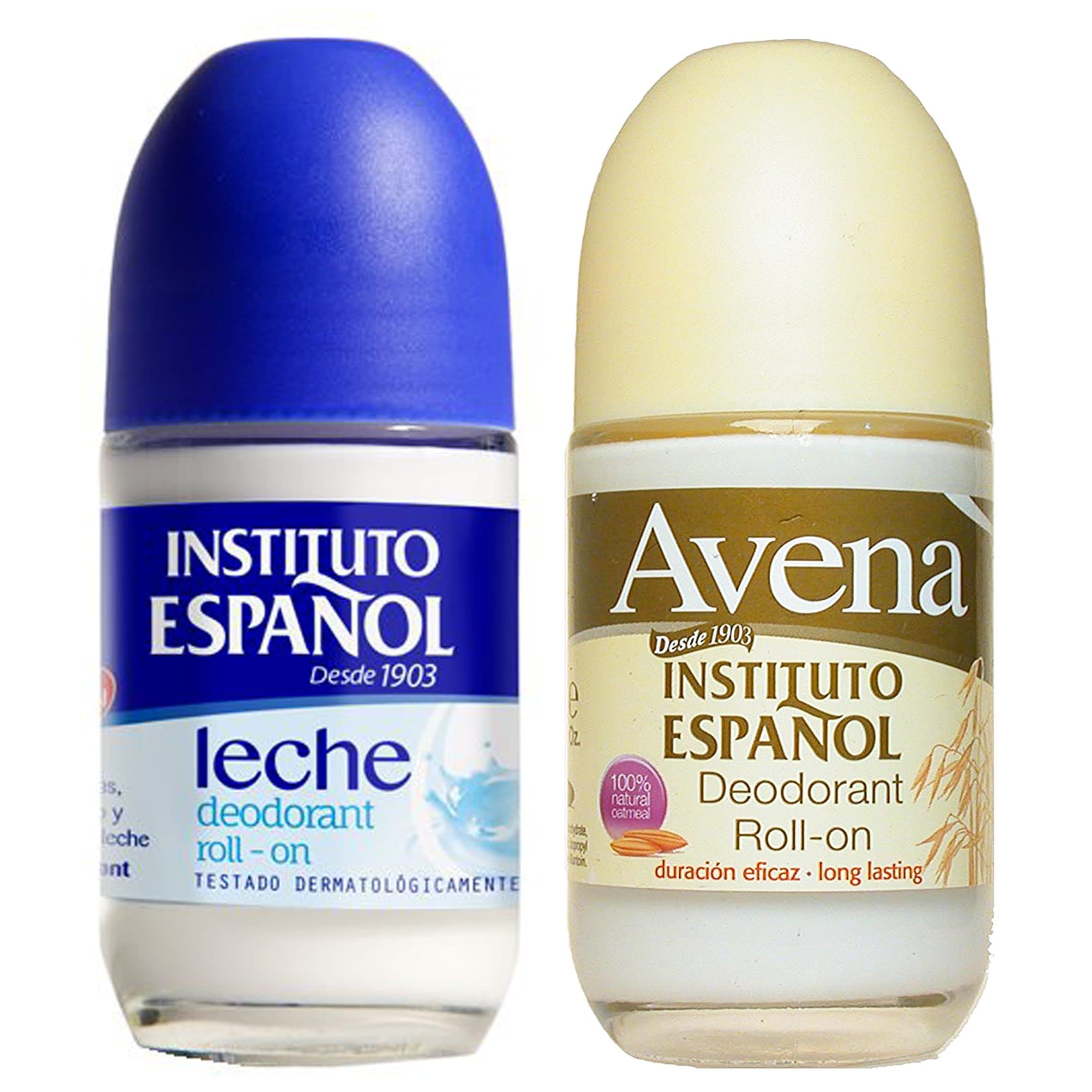 Instituto Espanol 24 Hour Avena Deodorant Roll On Combo (2 Pack).. HPVagr