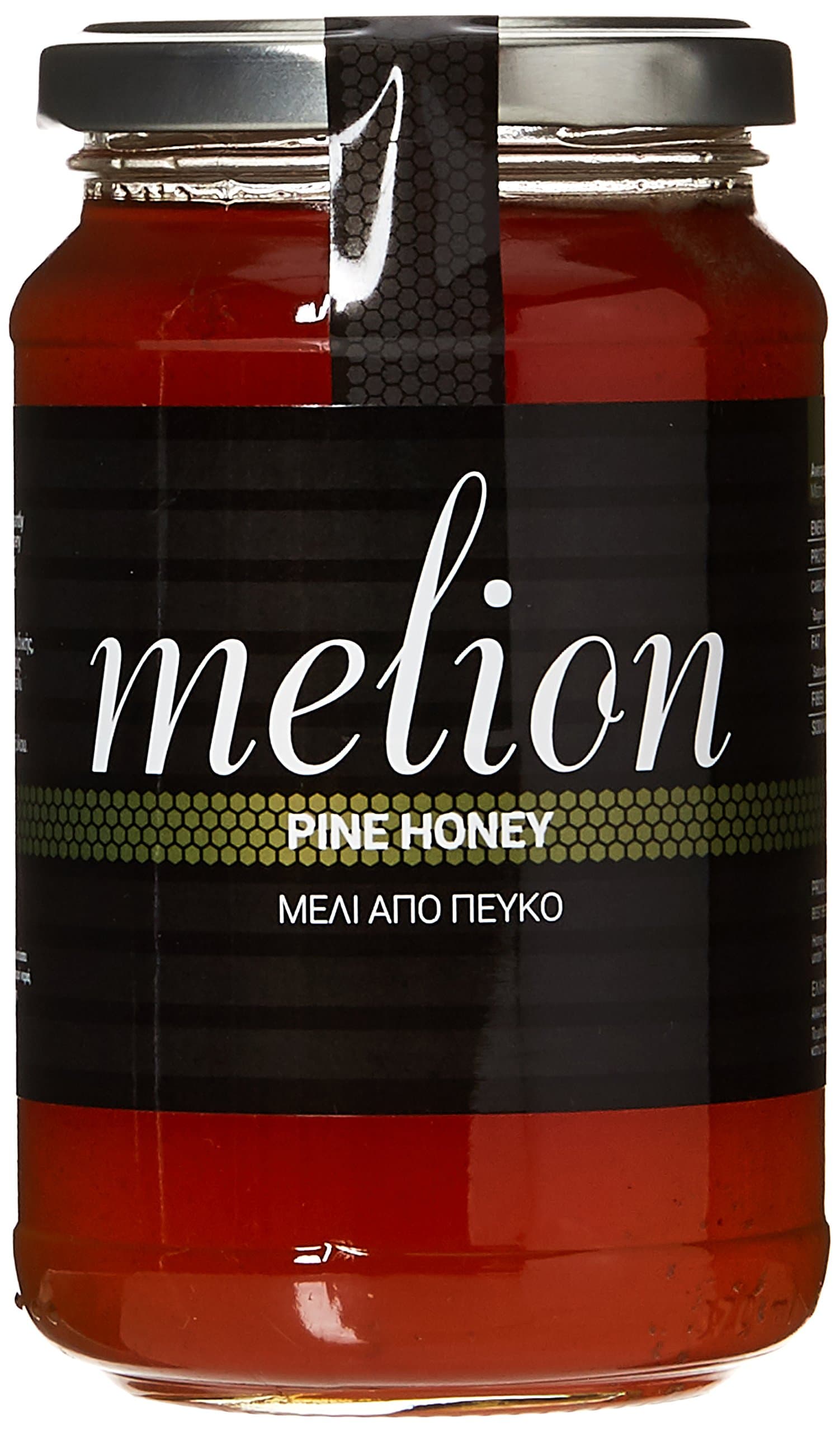 Melion Pine Honey, 470 g - UNHEATED, RAW
