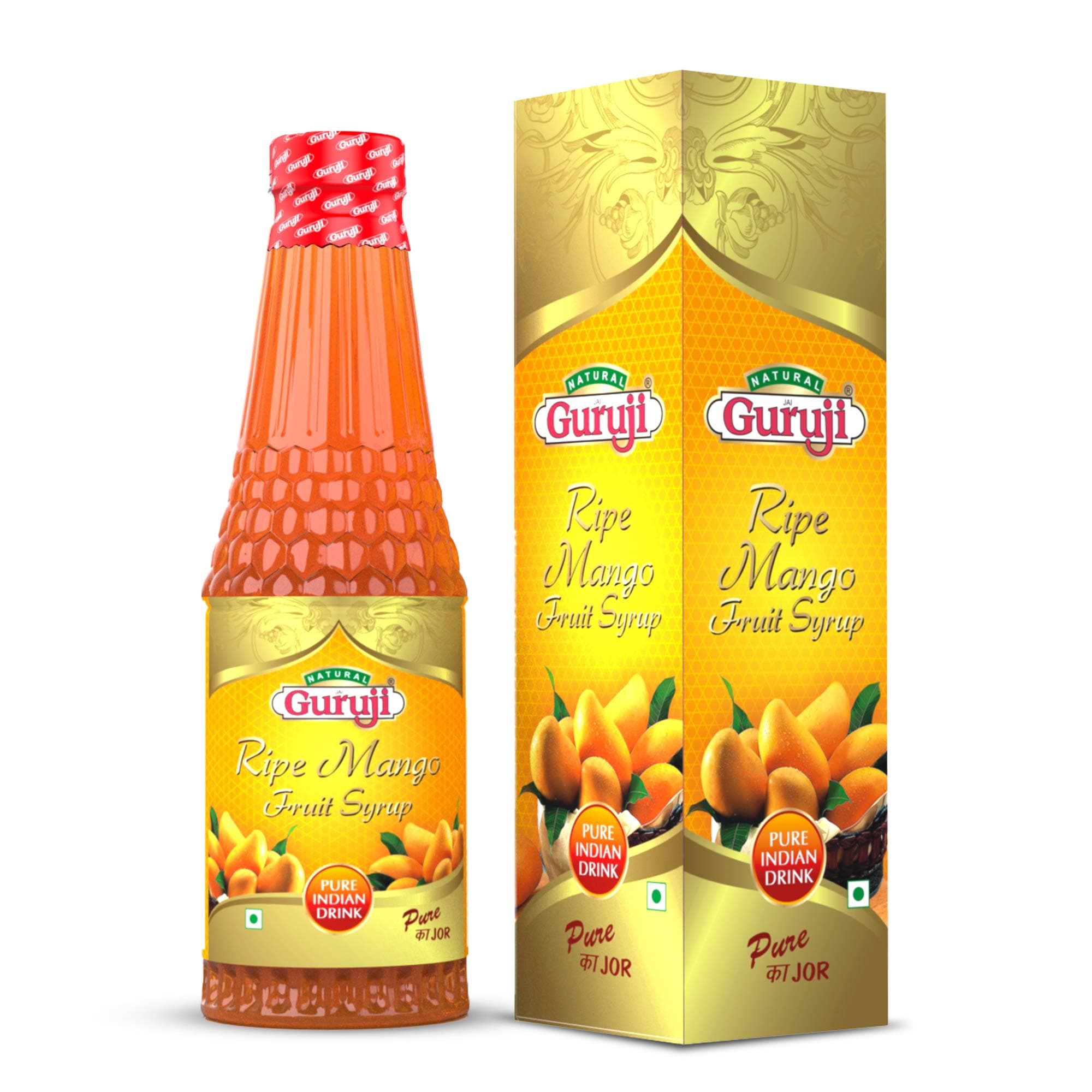 Ripe Mango Fruit Syrup
