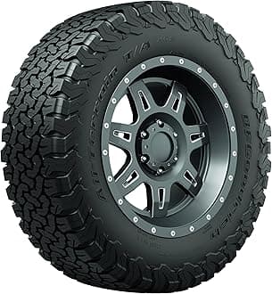 BFGoodrich All Terrain T/A KO2 Radial Car Tire for Light Trucks, SUVs, and Crossovers,LT285/75R17/E 121/118S
