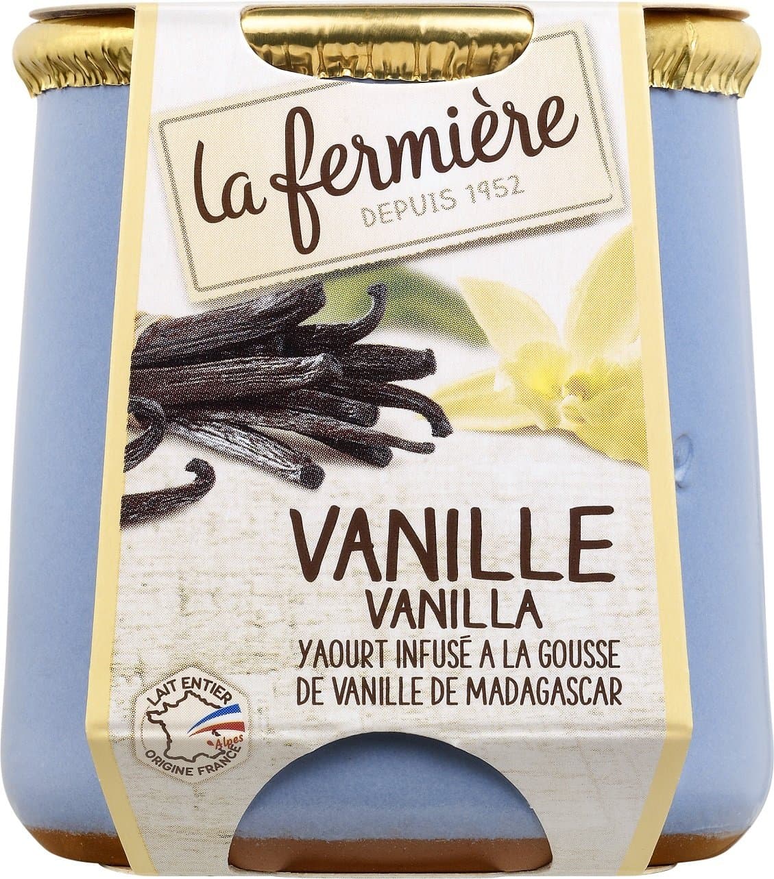 La Fermiere Vanilla Yogurt, 140g