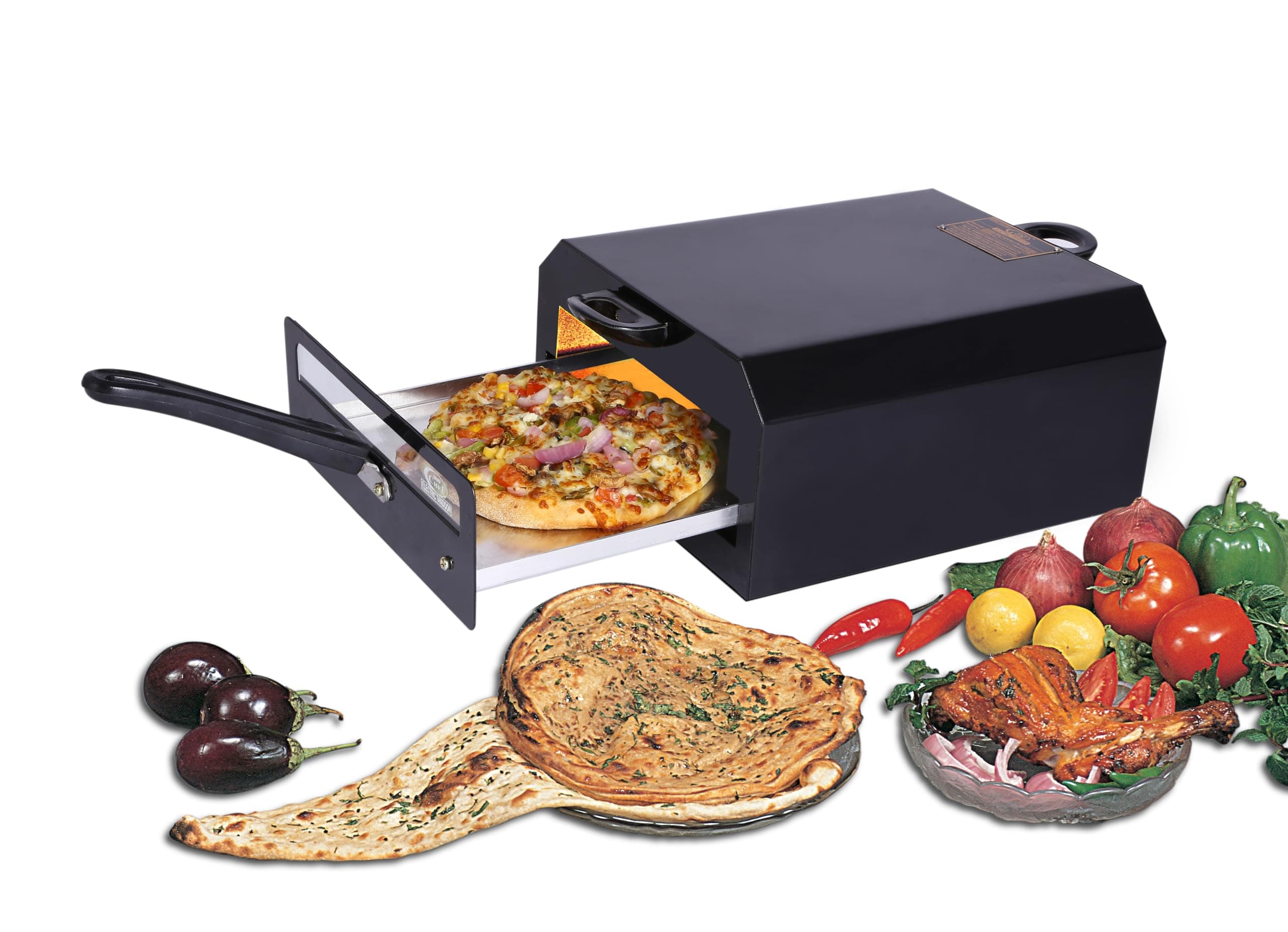 Small Size With Heat Proof Stand, 2Pcs Magic Cloth, Recipe Book