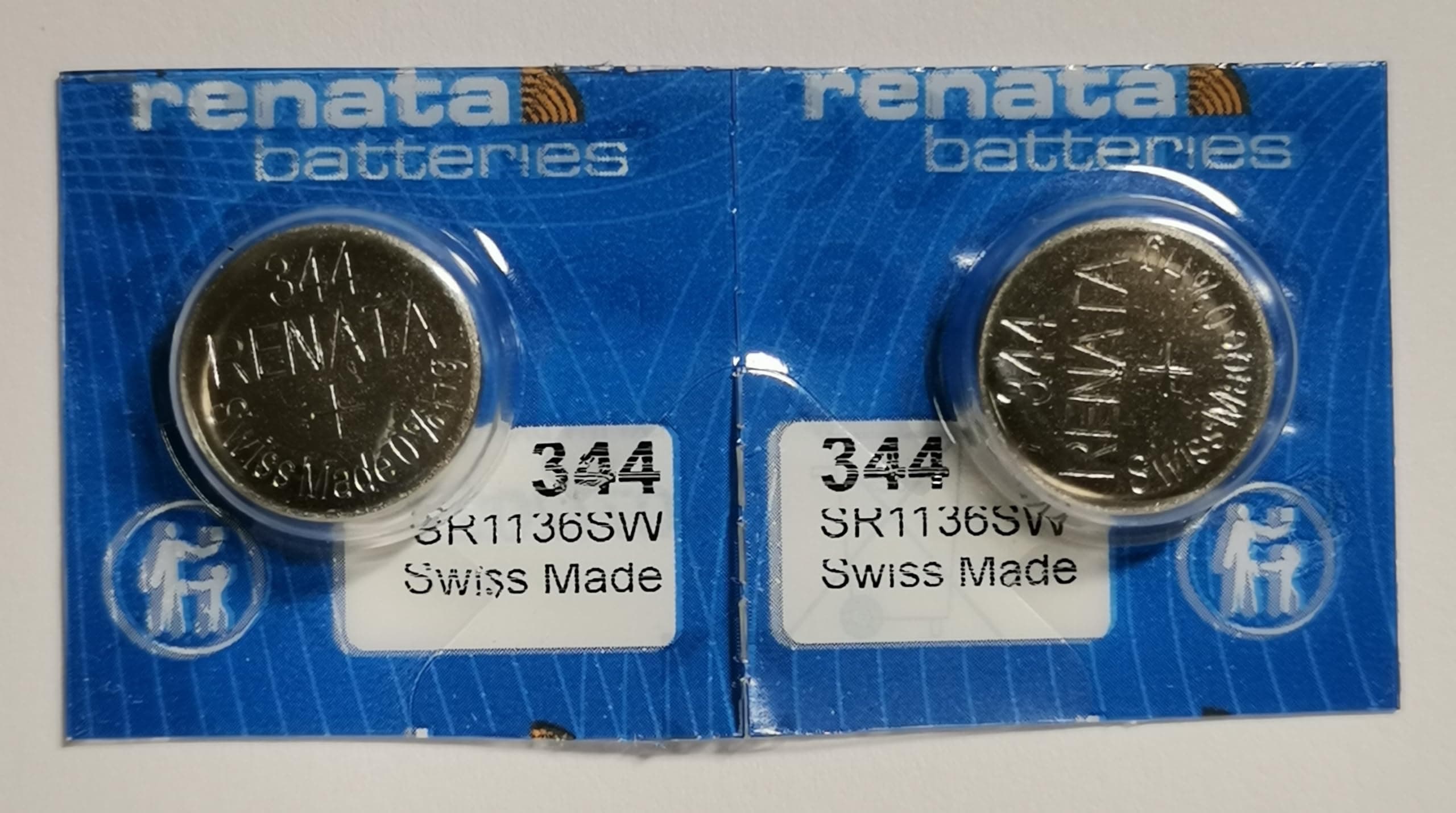 Renata 2 x Battery 344 SR1136W