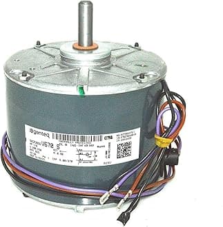 OEM Condenser Fan Motor, Fits Trane, American Standard, and GE, 1/8 HP 230V, Replaces Part #s X70370245010 and MOT12004