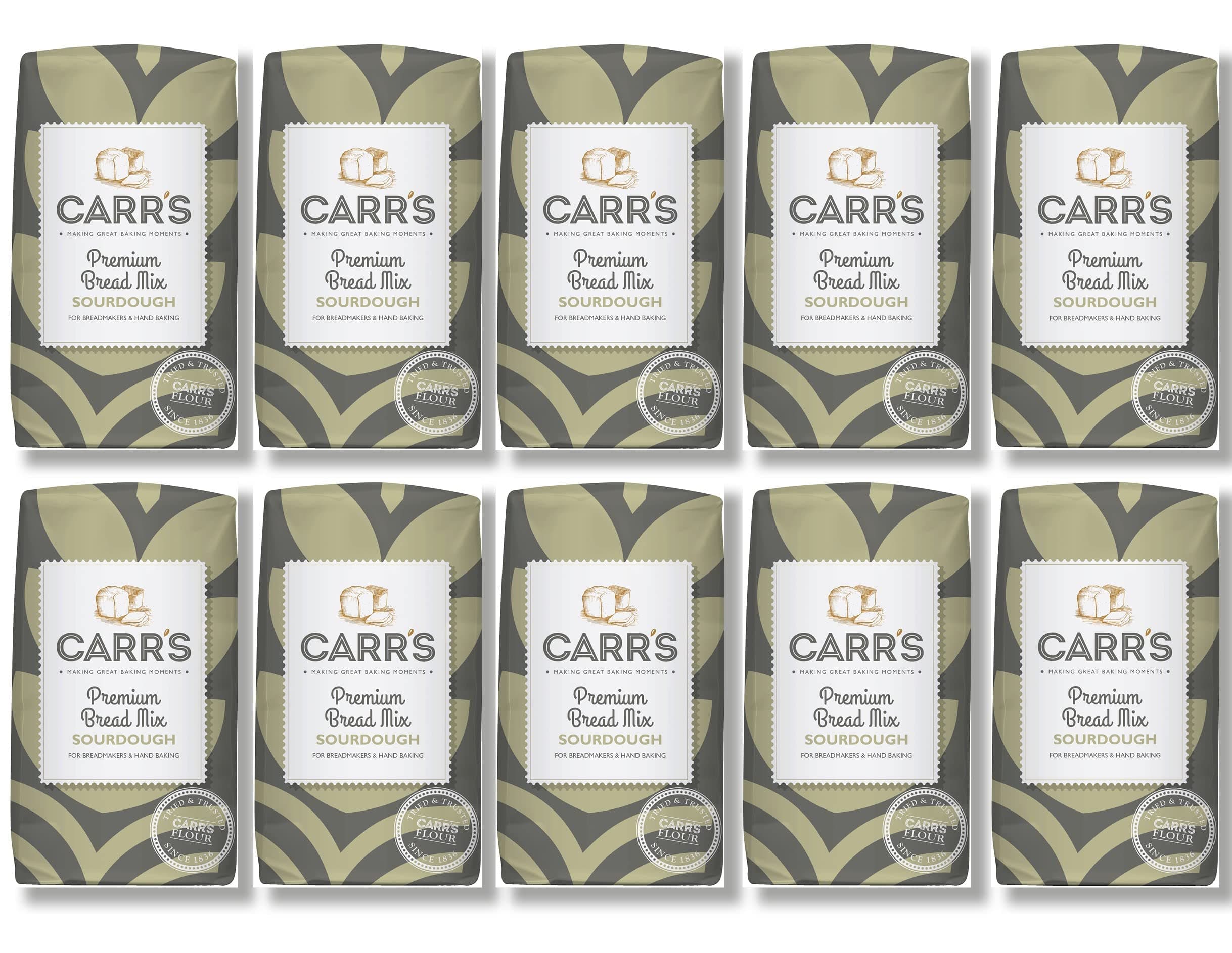 Premium Sourdough Bread Mix 10x500g