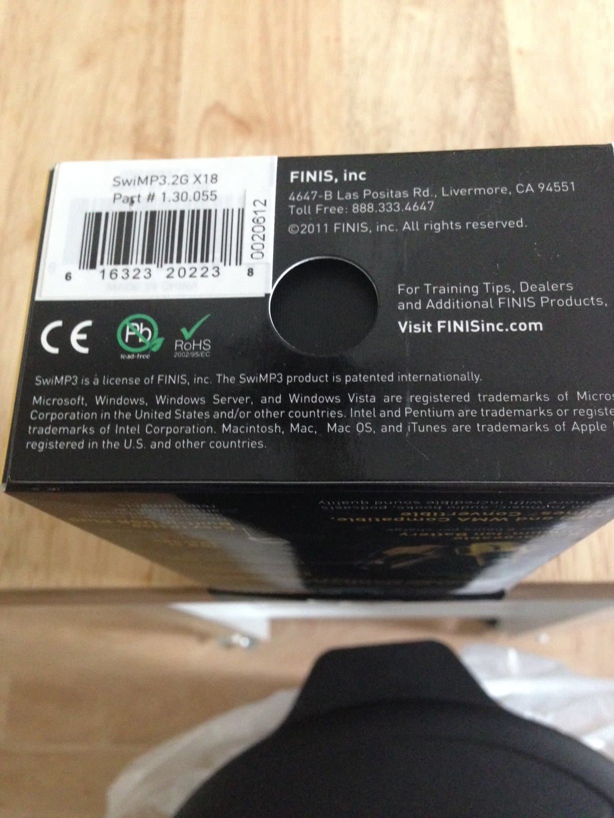 FINIS SwiMP3 2G with X18 Firmware