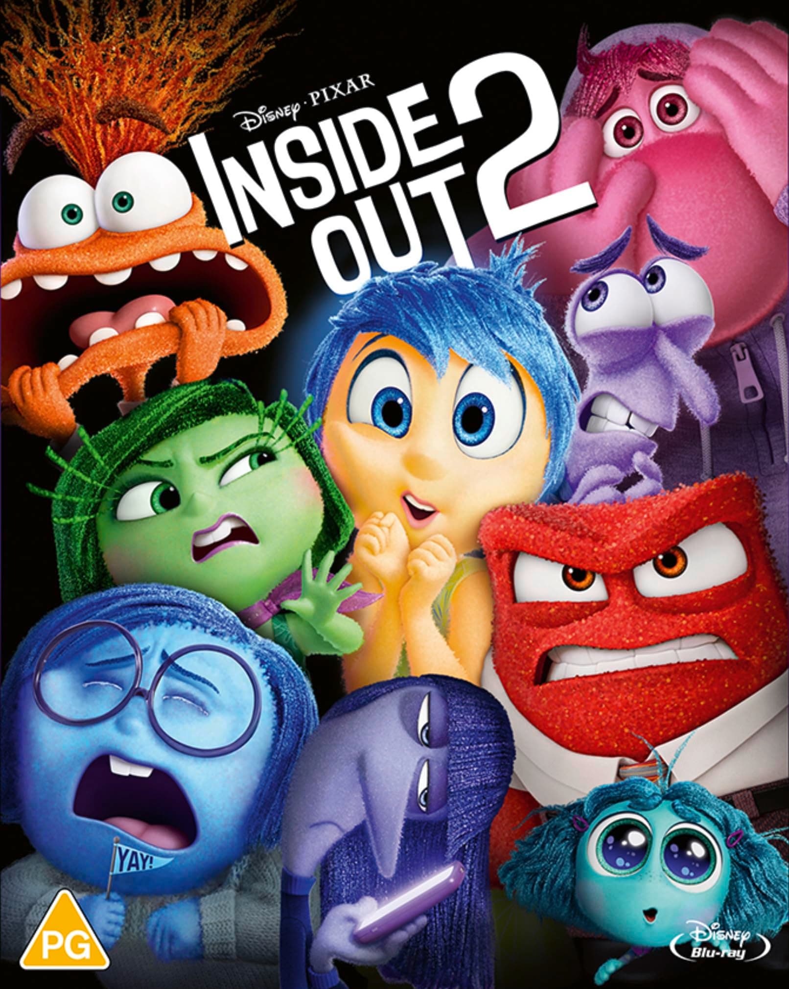Inside Out 2 [Region Free] [Blu-ray]