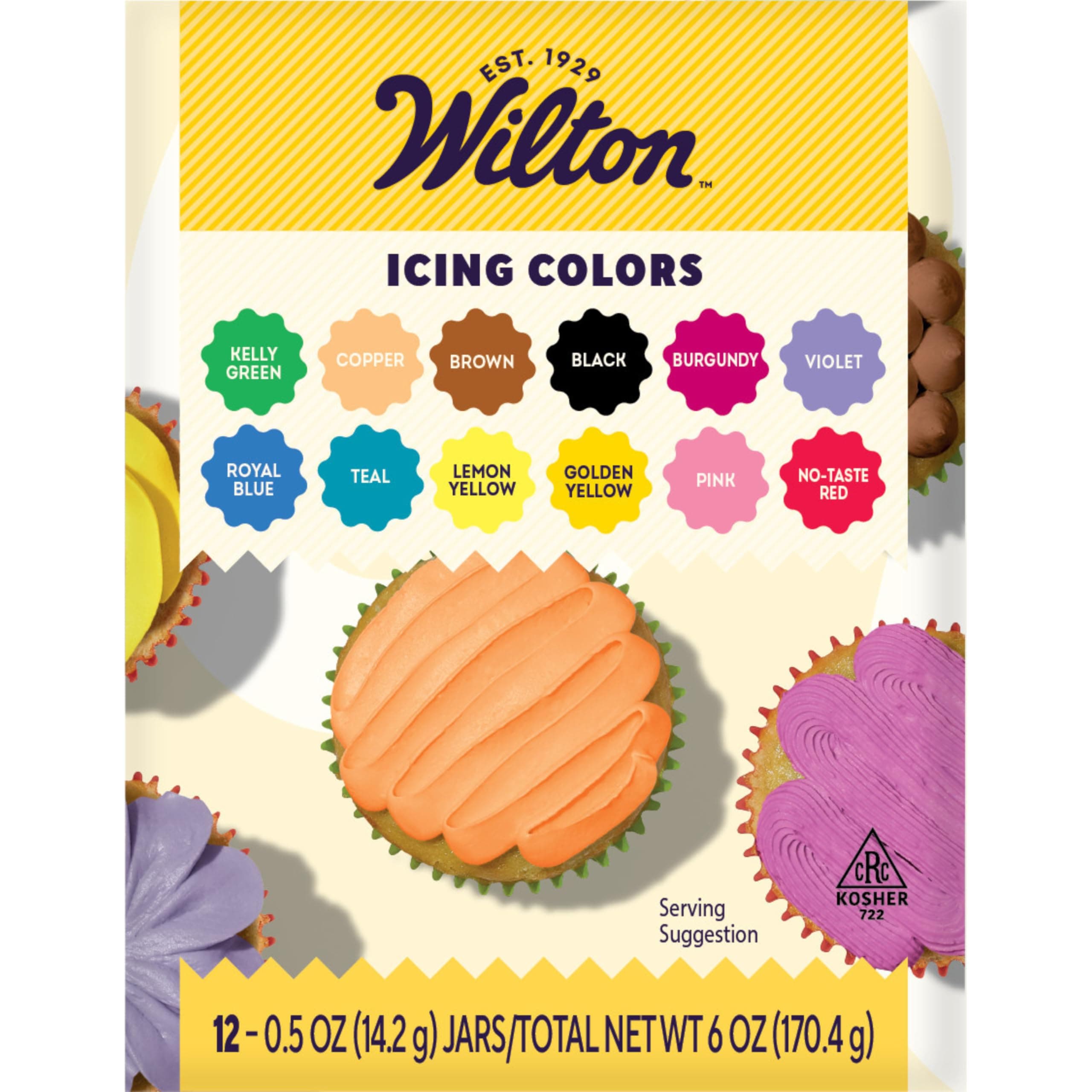 Icing Color Kit, 12 colors