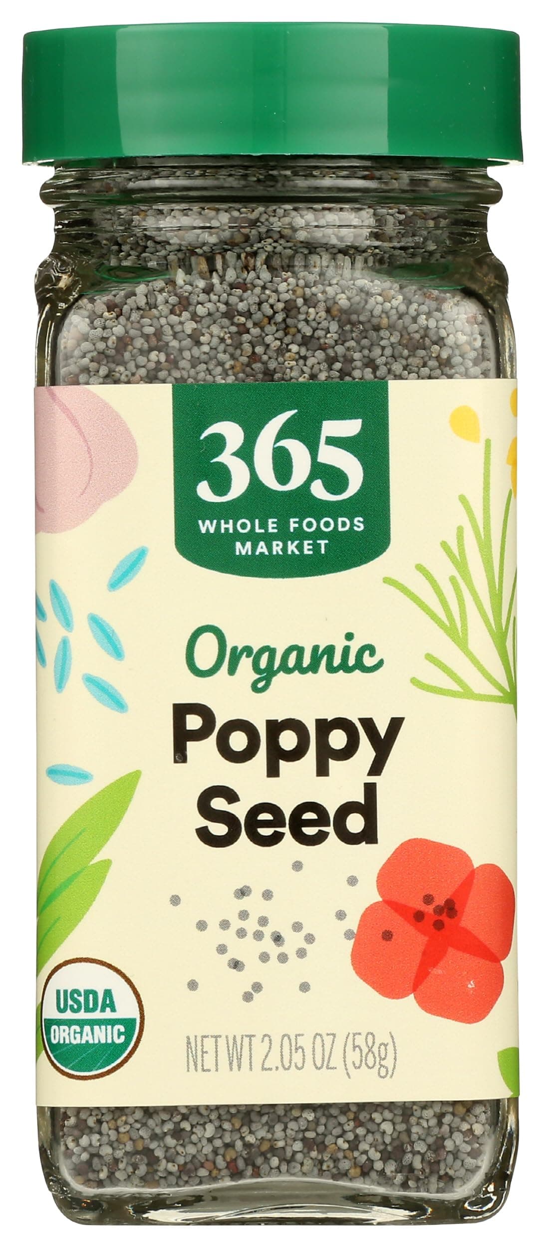 Organic Poppy Seed, 2.05 Ounce