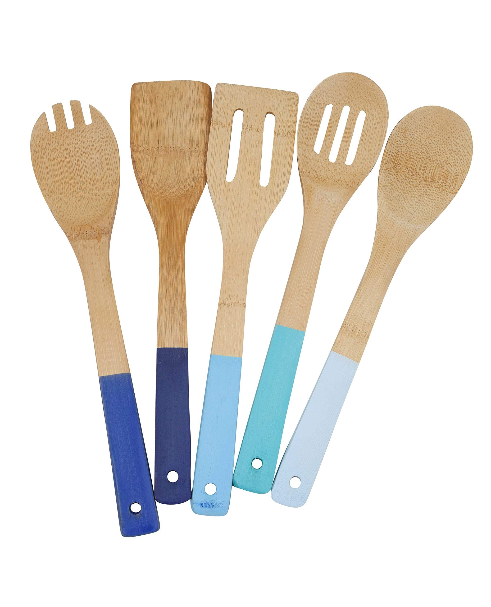 Core Kitchen 12 in. L Brown Bamboo Slotted Spatula