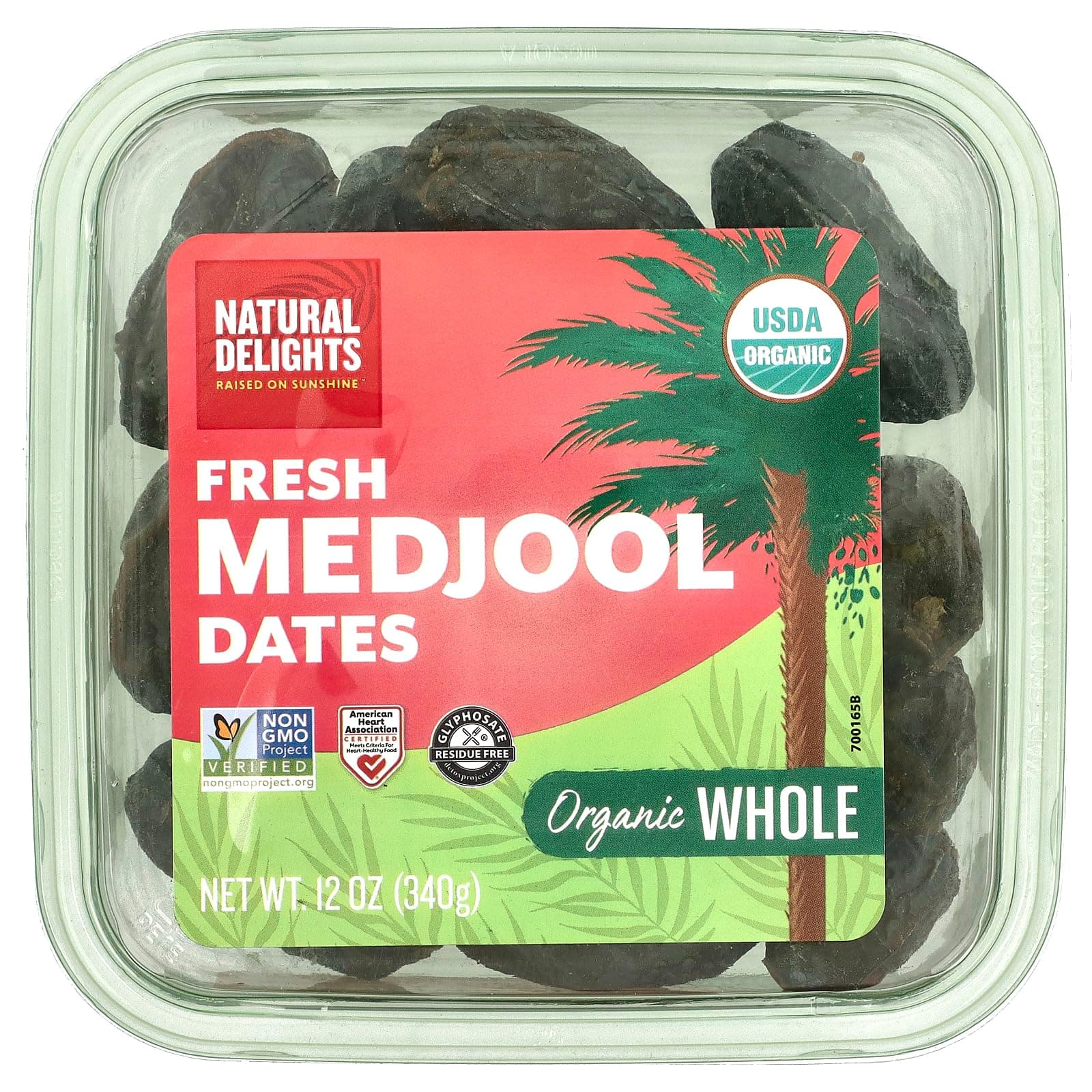 Organic Pitted Medjool Dates, 12 Ounce